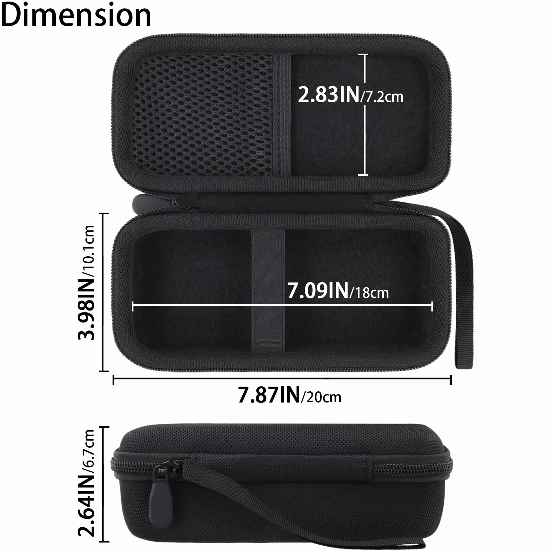 co2CREA Etui dla Anker Prime Power Bank 26,250mAh,Osłona podróżna do przechowywania przenośnej ładowarki Anker 26K 300W A110A,Tylko etui