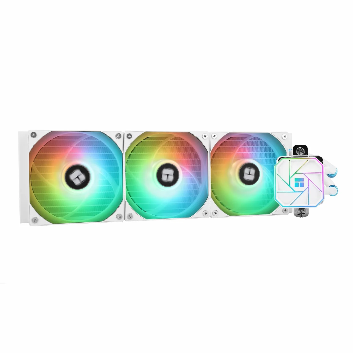 Thermalright Aqua Elite 360 biały V3 chłodzenie wodne CPU AIO 360mm ARGB 3x120mm AM5 AM4 LGA1851/1700/115X/1200