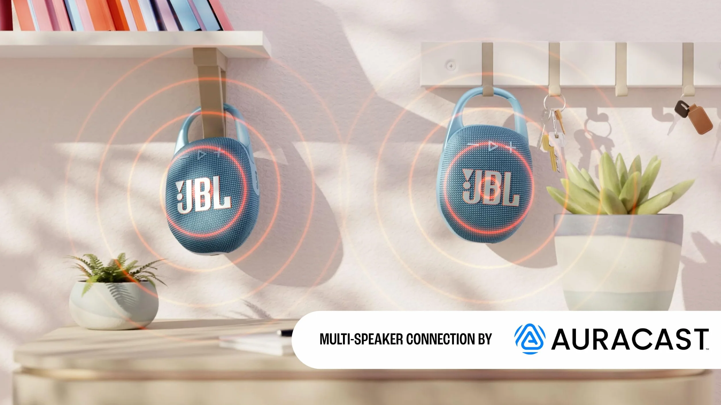 JBL Clip 5 Przenośny Głośnik Bluetooth IP67 Wodoodporny Pyłoszczelny 12h Baterii Fioletowy
