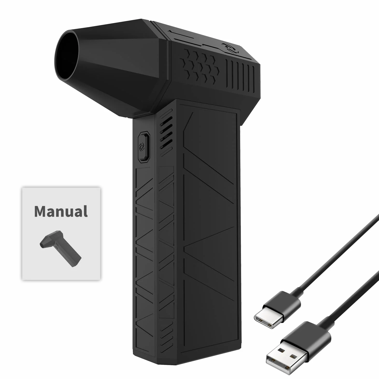 X3 Mini Turbo Jet Wentylator Dmuchawa Turbo 130000RPM 3 biegi 6000mAh