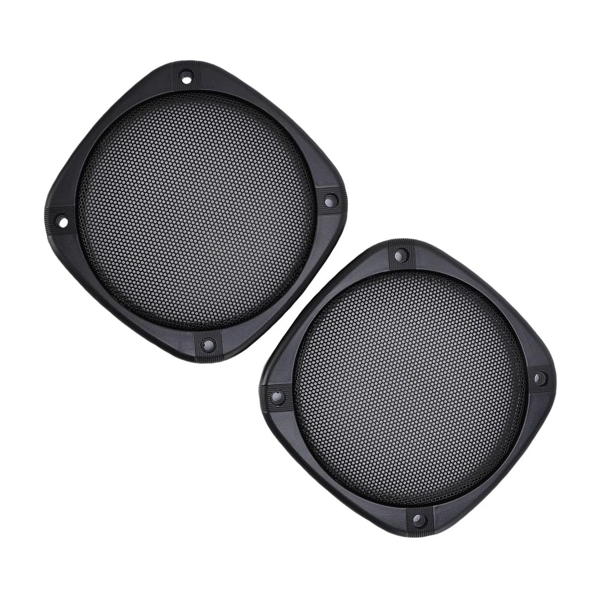 2PCS Głośnik Sufitowy Okładka Grille 137 Mm Metalowy Grill Grill Grille z 8 śrubami do Kina Domowego MARINE