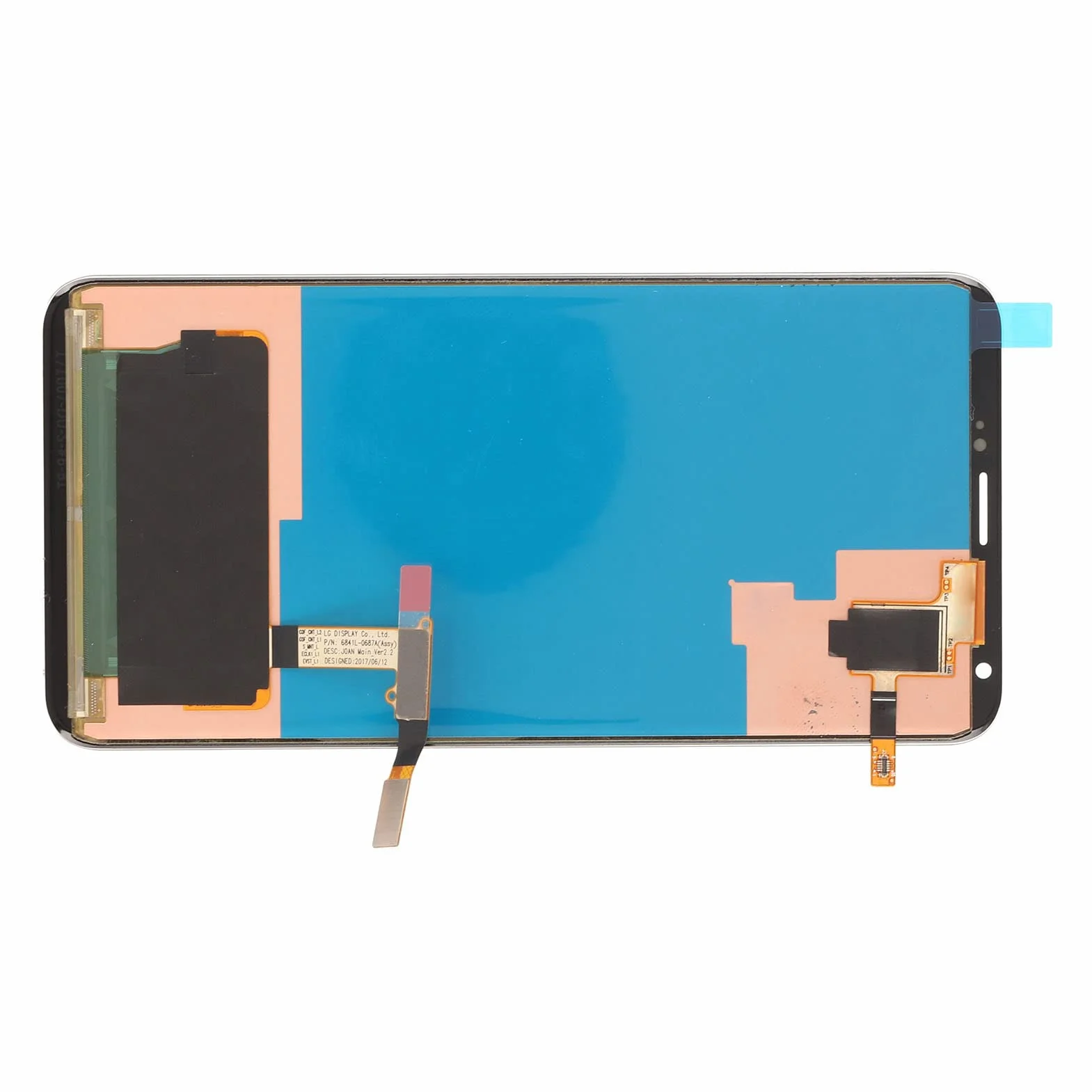 Wyświetlacz LED Digitizer z Ekranem Dotykowym dla V35 V30 Plus, Wymiana, 6,0 cala