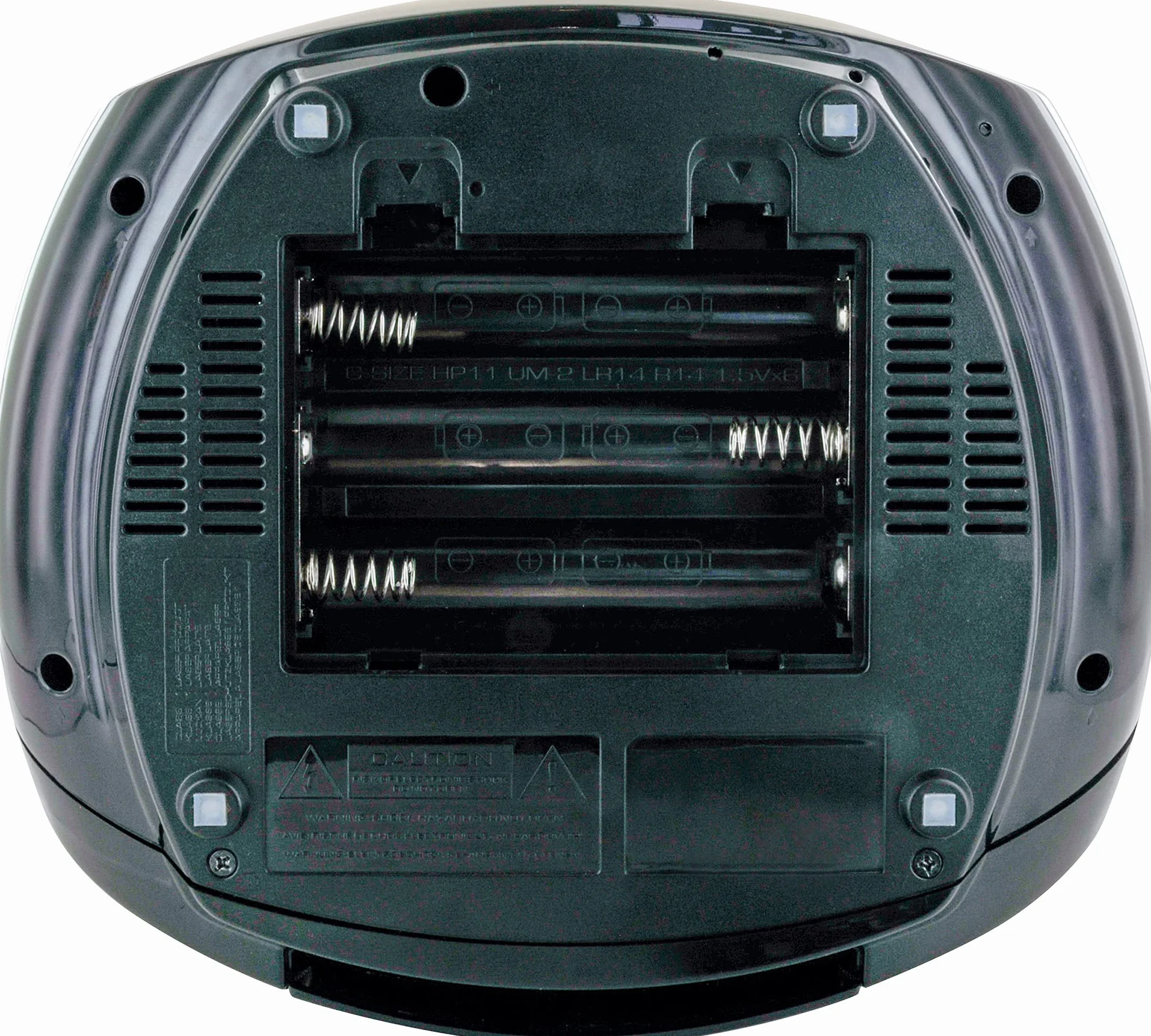 SCHWAIGER -658026- Przenośny odtwarzacz CD z kasetami i radiem | MP3 | Złącze USB | Radio FM | Słuchawki AUX | Boombox | Stereo | do domu i w podróży | Zasilanie sieciowe i akumulatorowe | Wyświetlacz