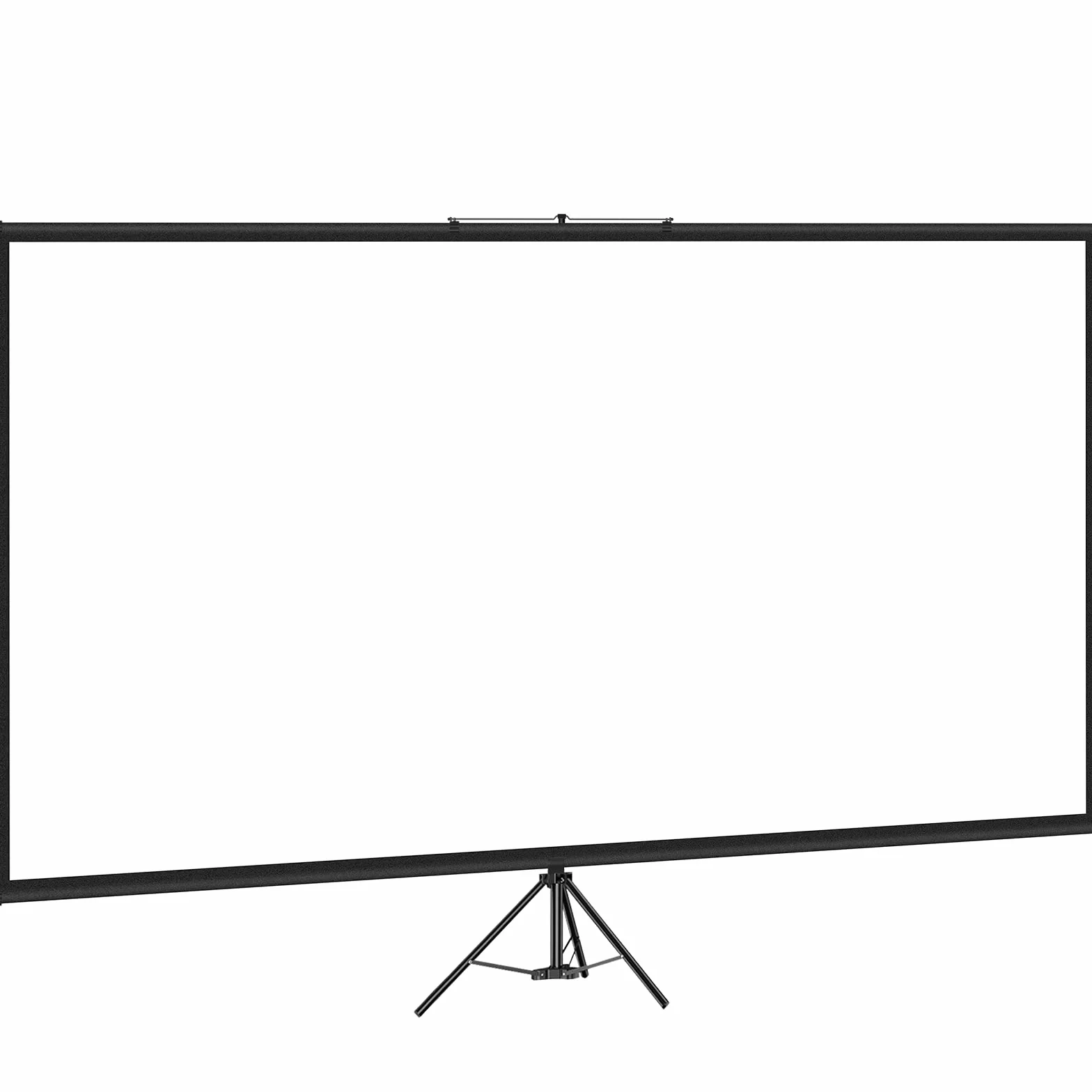 VEVOR Ekran projekcyjny ze statywem 110 cali, 4K, HD 16:9, płótno projekcyjne na statywie z regulowaną wysokością ekranu do projektora 244 x 137 cm, odporny na zagniecenia projektor kina domowego na