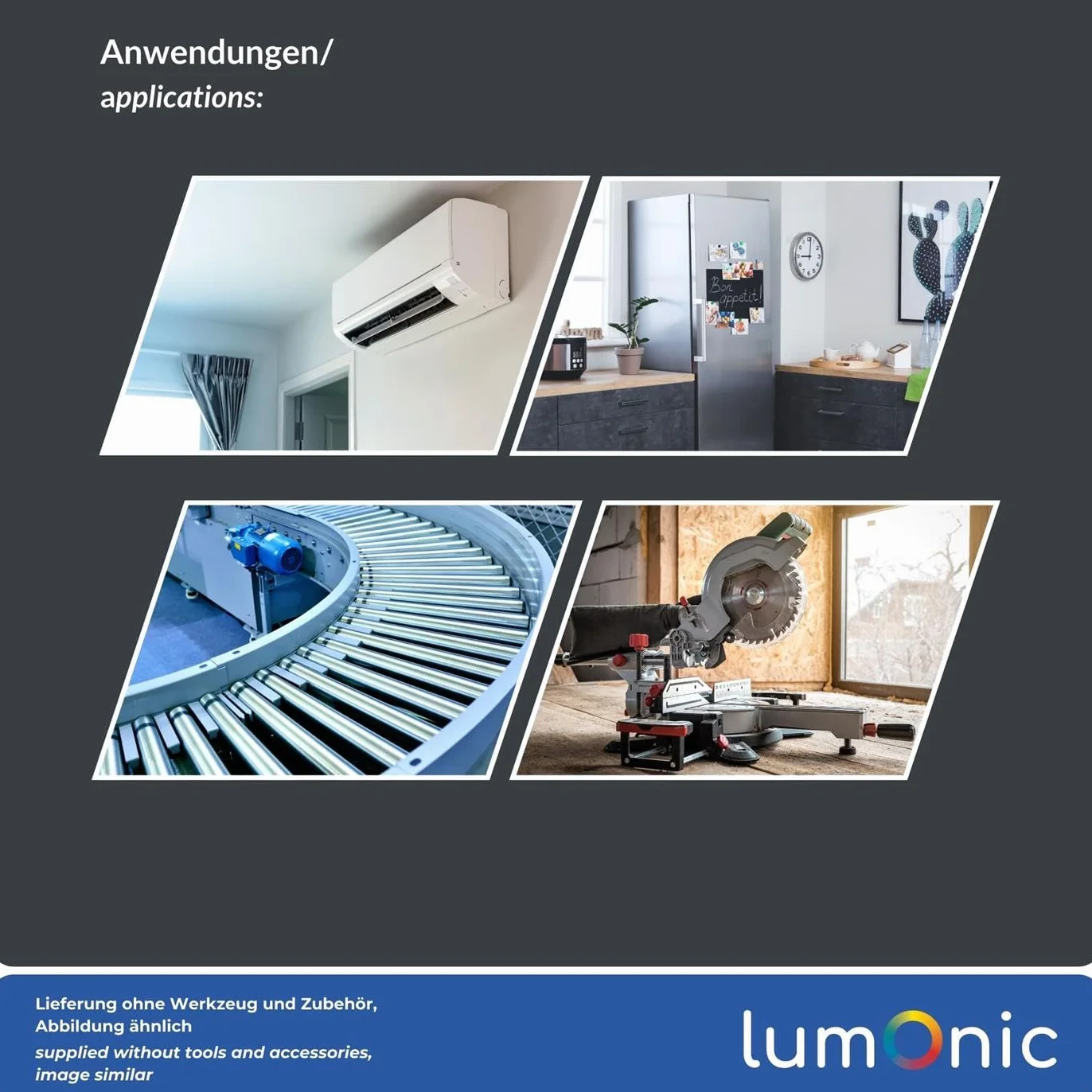 Lumonic Kondensator rozruchowy 9µF 450V | z WtyczkaX I 30x60mm I 9uF I Kondensator silnikowy z plastikowa obudowa I Kondensator operacyjny I do pomp, kosiarek, narzedzi