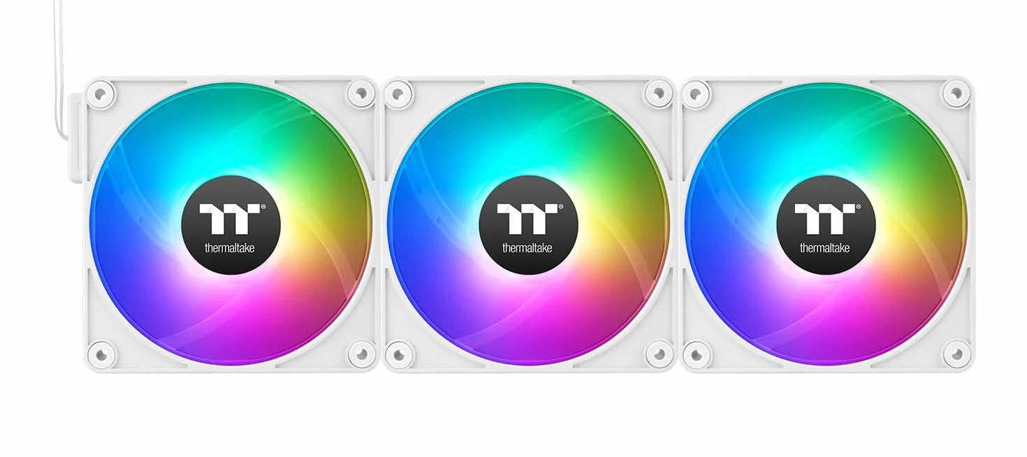 Thermaltake CT140 EX Reverse ARGB White 3 Fan Pack