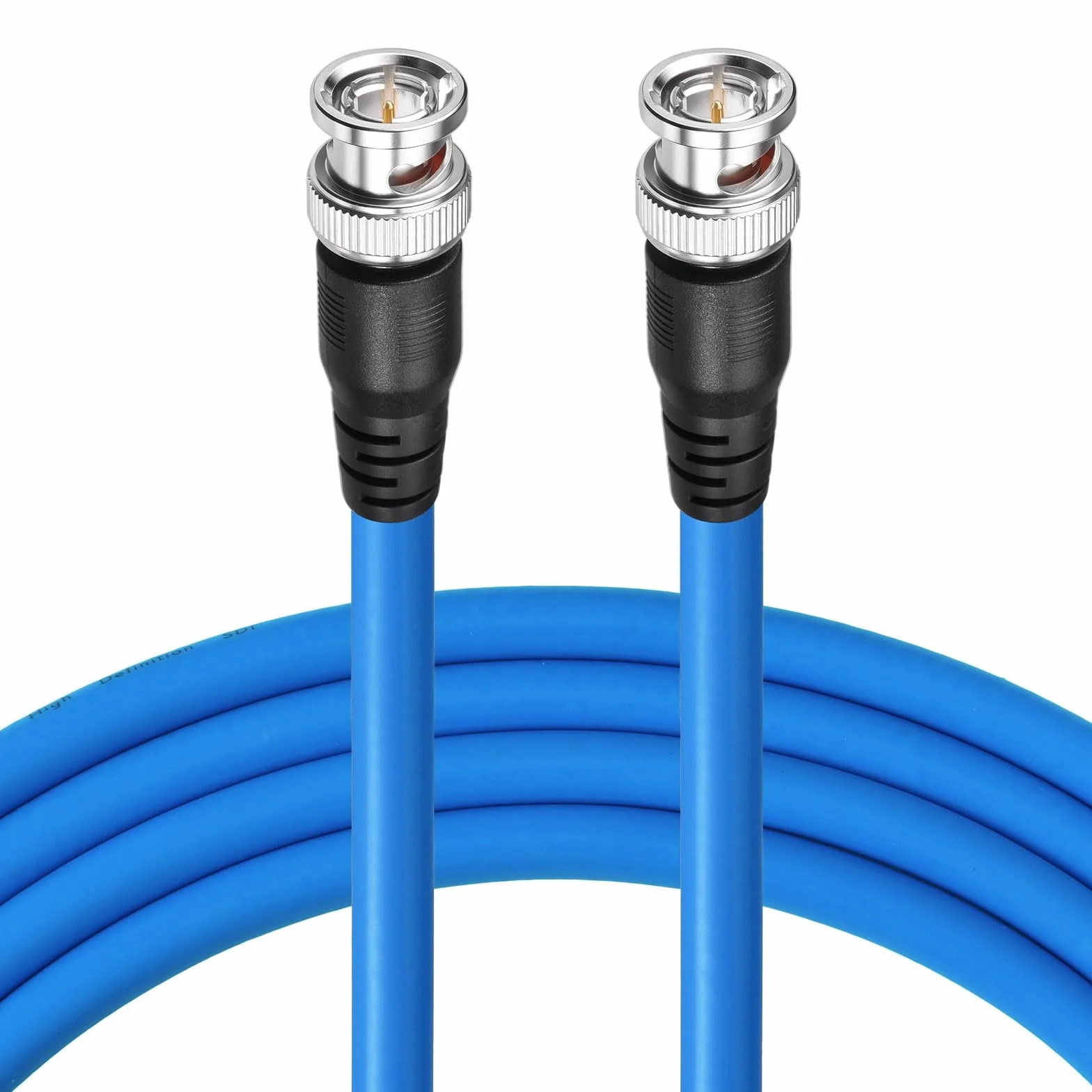 Superbat Kabel SDI BNC 3G/6G/12G (Belden 1694A), 30FT/50FT/100FT/200FT/200FT, obsługuje HD-SDI/3G-SDI/4K/8K, kabel wideo SDI precyzyjny kabel wideo (1 szt.)