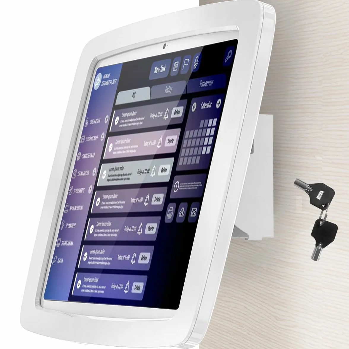 BSW102WA Uchwyt ścienny do tabletu kompatybilny z iPad 10 27.7 cm, iPad 27.9 cm A16, Pro 27.9 cm, Air 4 5