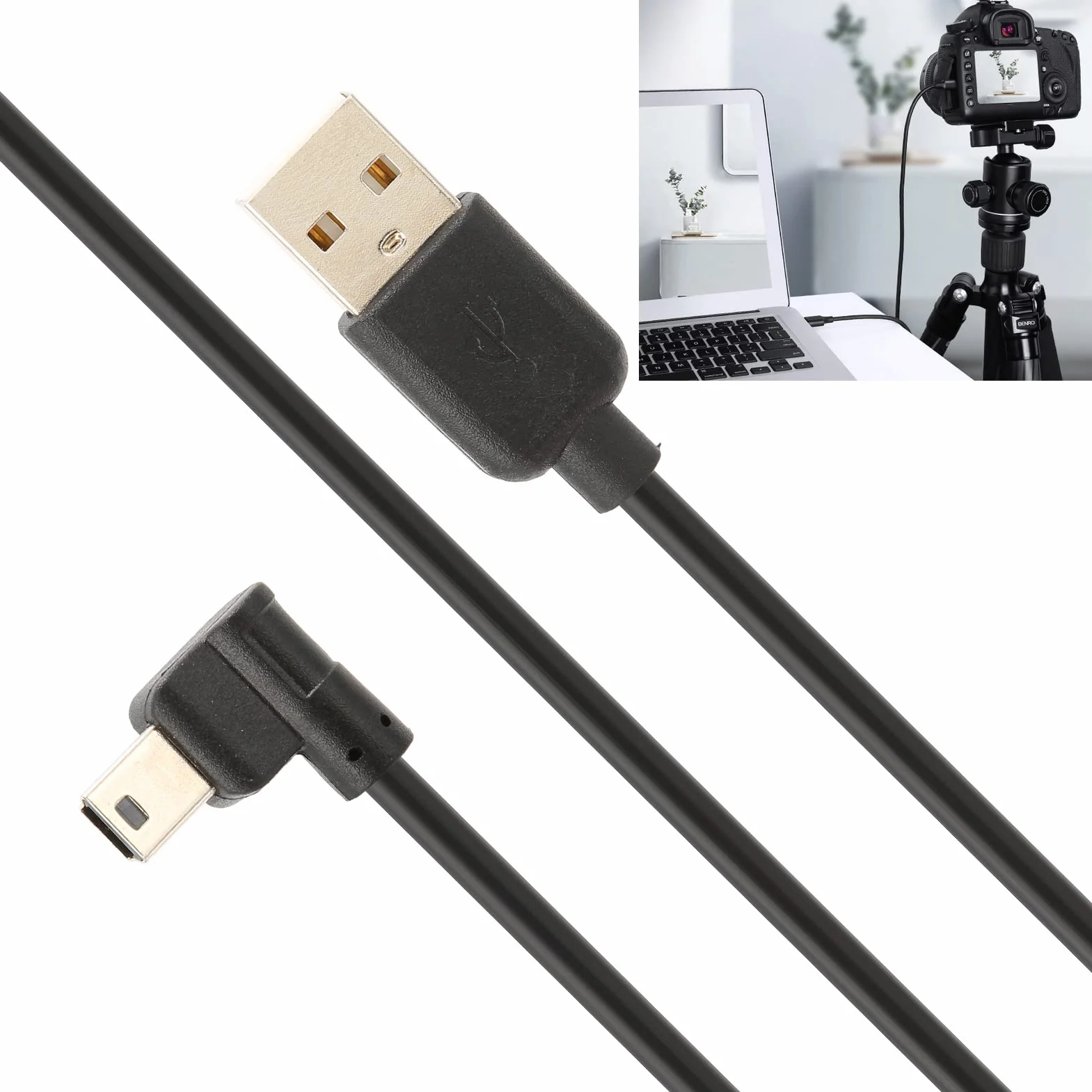 Ładowarka USB do Synchronizacji Danych Kabel ładujący do TomTom GO 520 530 630 720 730 920 930, 5Pin 150cm Kabel Mini USB do TomTom, GPS Telefony Komórkowe Tablety Odtwarzacze MP3 Przewód ładujący, Sz