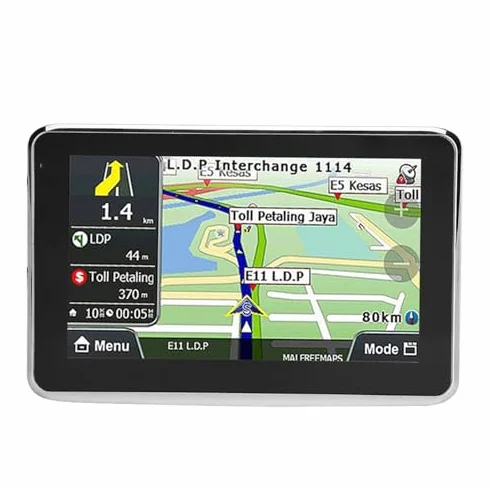 Keenso Nawigacja GPS 256 MB/8 GB dożywotnie aktualizacje map MP3 FM samochodowa