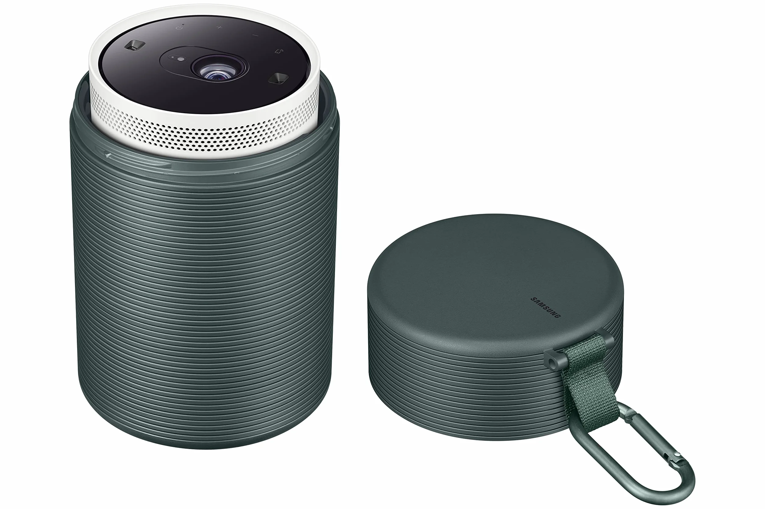 SAMSUNG Inteligentny etui na projektor Freestyle, IP55, odporny na zarysowania, VG SCLA00NG, ciemnozielony