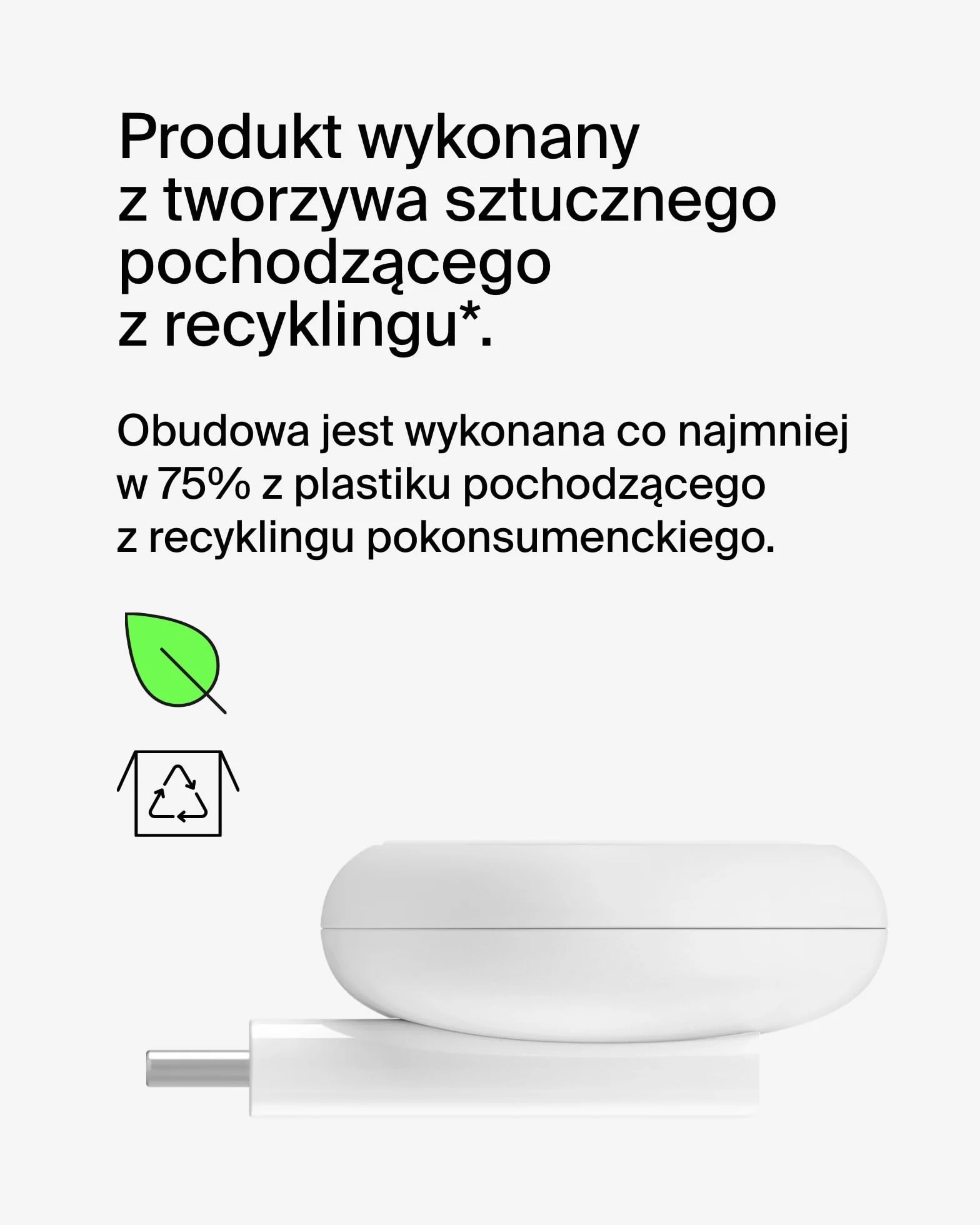 Belkin BoostCharge Przenośna ładowarka USB-C Apple Watch Series 10/9/8/7/Ultra biała