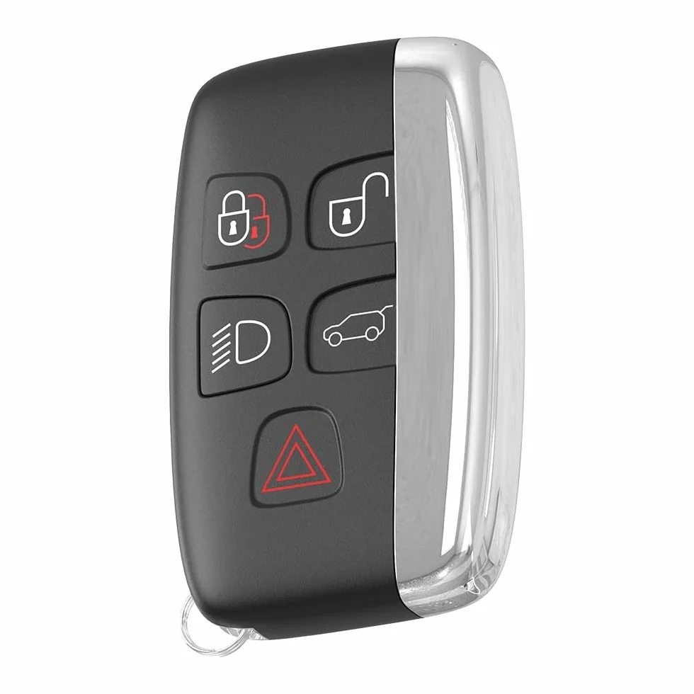 5-przyciskowy pilot zdalnego sterowania kluczyk samochodowy Shell Case Fob Smart Car Key obudowa obudowa do Jaguar XJ XJL XF do Land R0ver Range R0ver Discovery 4 / Freelander for Sport / Evoque