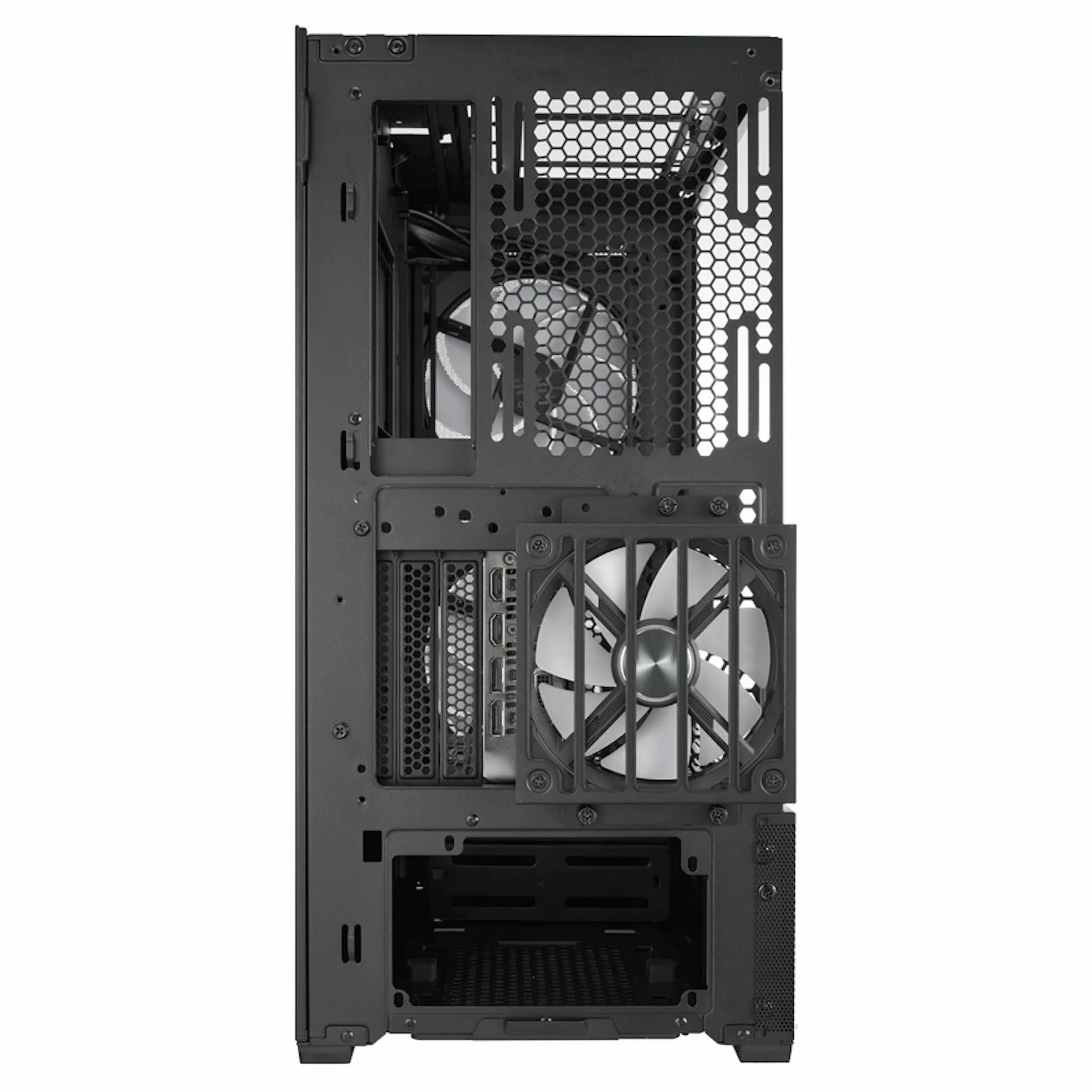 Lian-Li LANCOOL 216 E-ATX-Gehäuse, Wieża Midi-Li - Schwarz
