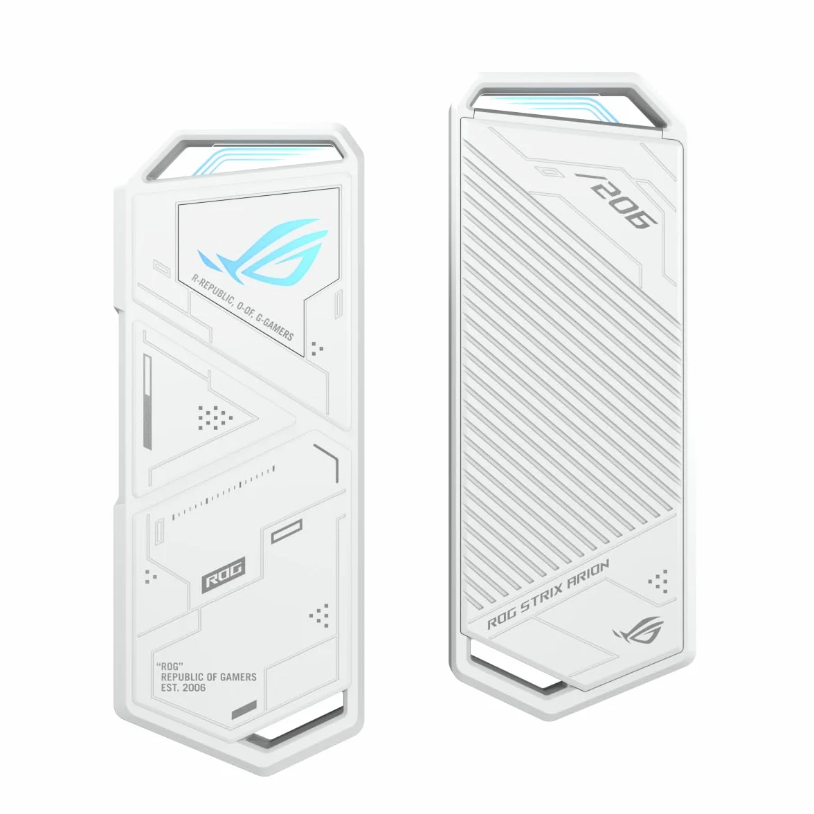 ASUS ROG Strix Arion White Edition Enceinte ssd Blanc M.2