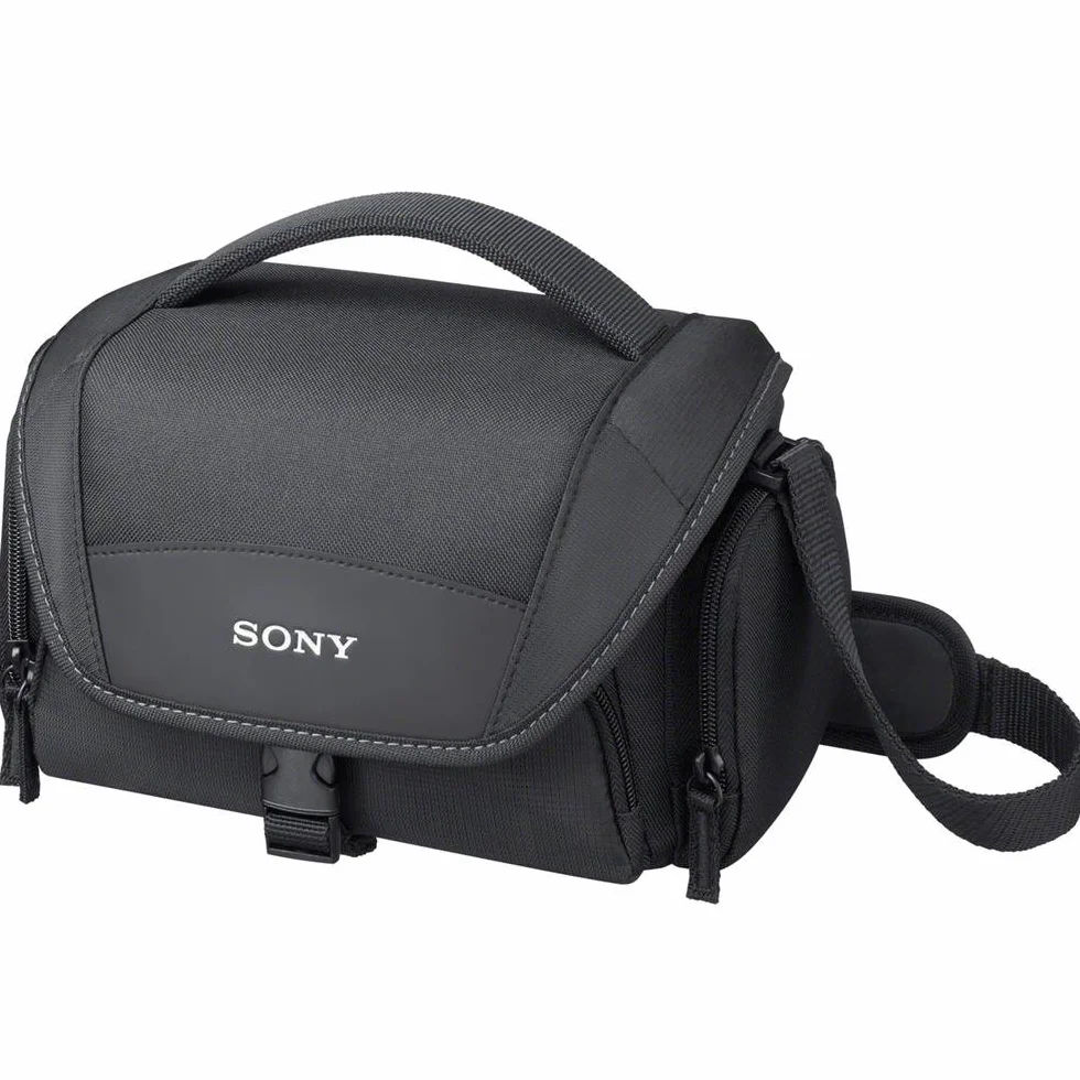 Sony LCSU21 Torba na Kamerę lub Aparat, Czarny, 24.8 x 15.9 x 19.7 cm