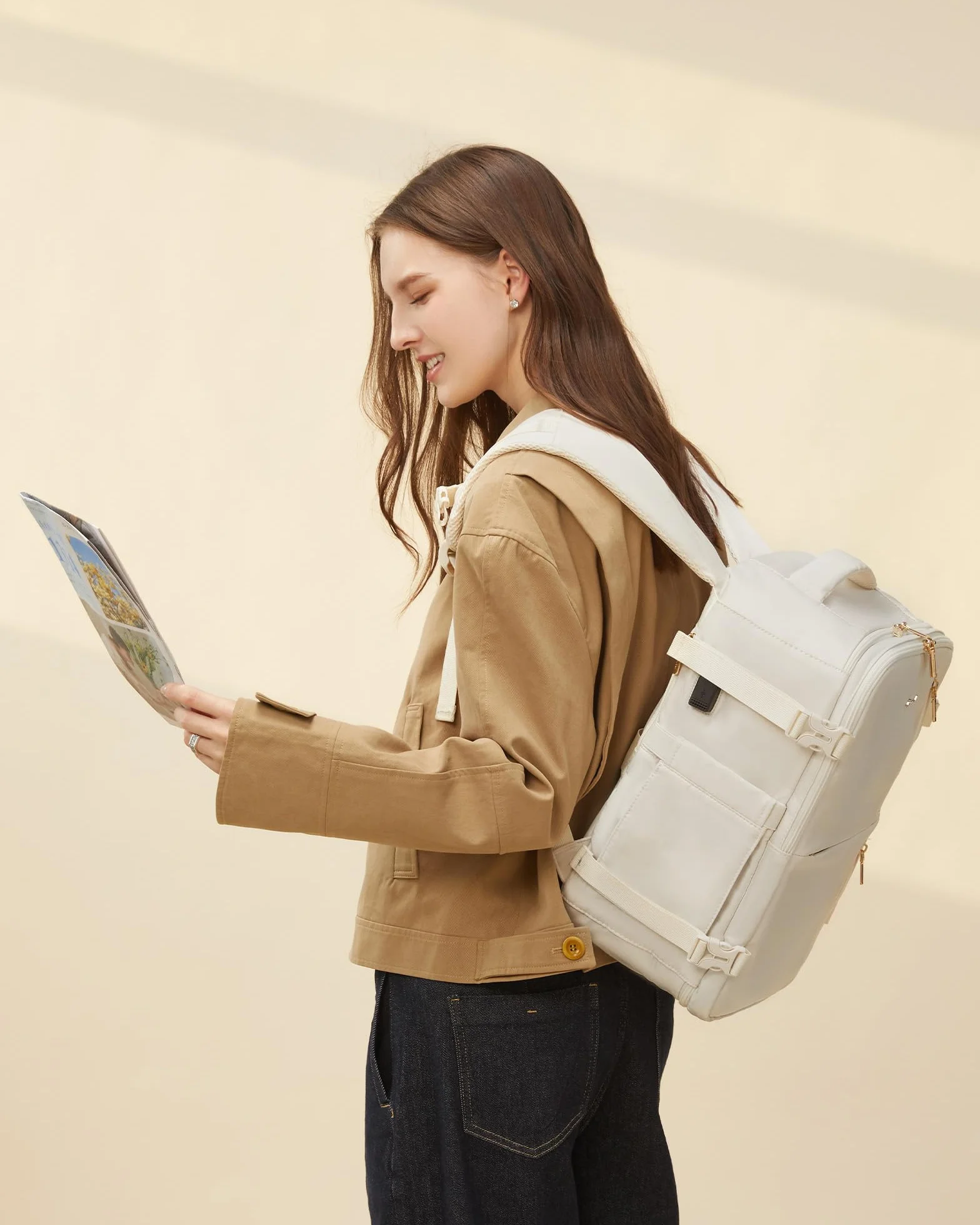 LOVEVOOK Ryanair Torby kabinowe 40 x 20 x 25 cm, podręczny, plecak podróżny, 20 l, torba do samolotu, lekka, mała torba marynarska, rozmiar kabiny do Eurowings Wizz Air Easyjet Fligh
