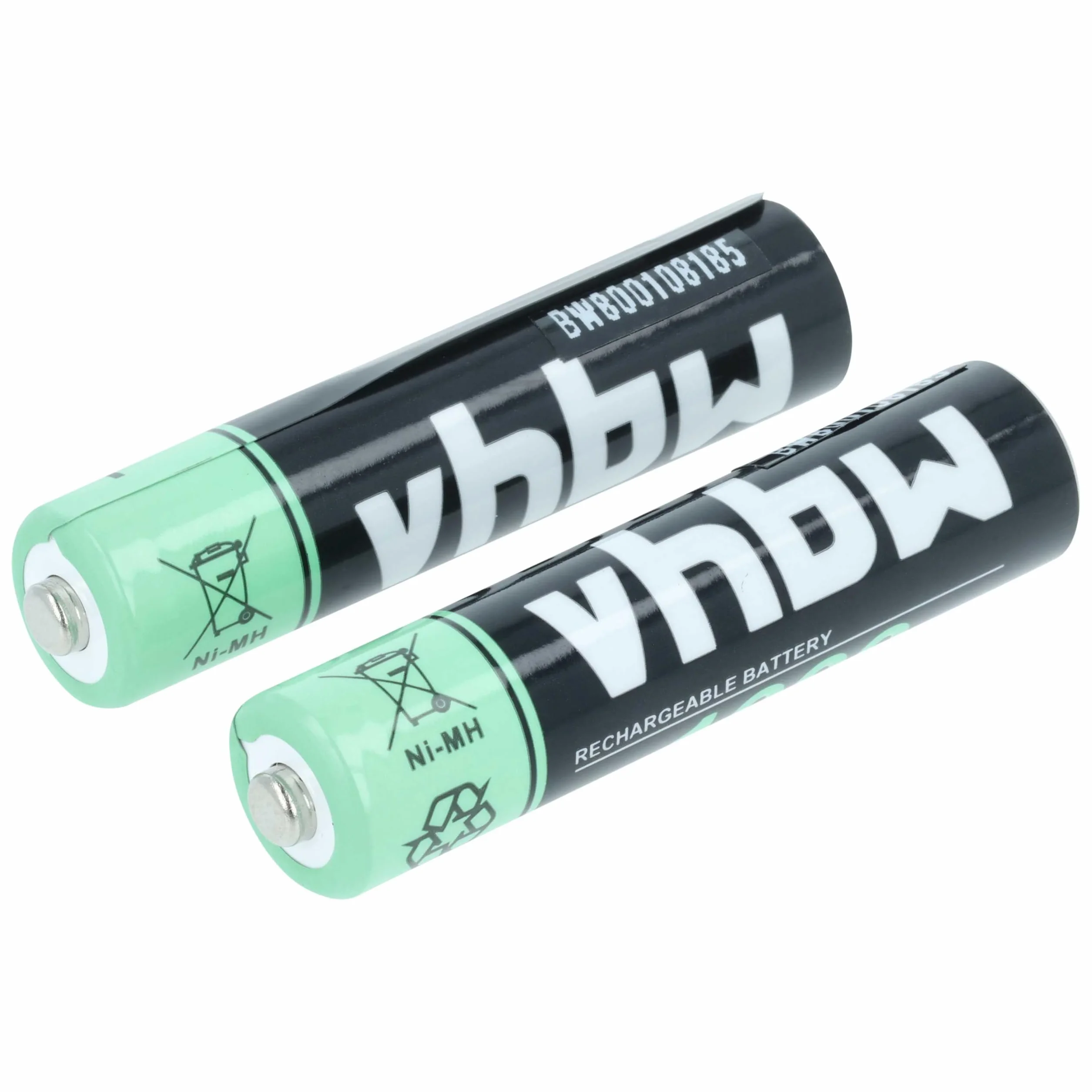 vhbw Akumulator AAA, 2 zestawy Kompatybilny z Telekom Sinus CA-37, CA34 Duo, CA37, CA 37 - Akumulator 1000 mAh, 1,2 V, NiMH