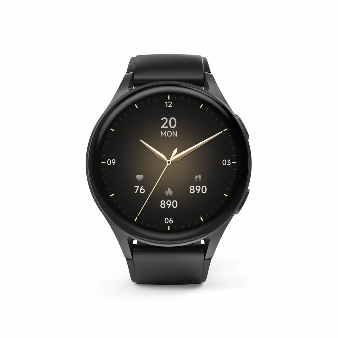 Hama Smartwatch 8900 GPS AMOLED 1.43 czarny wodoodporny smart zegarek fitness