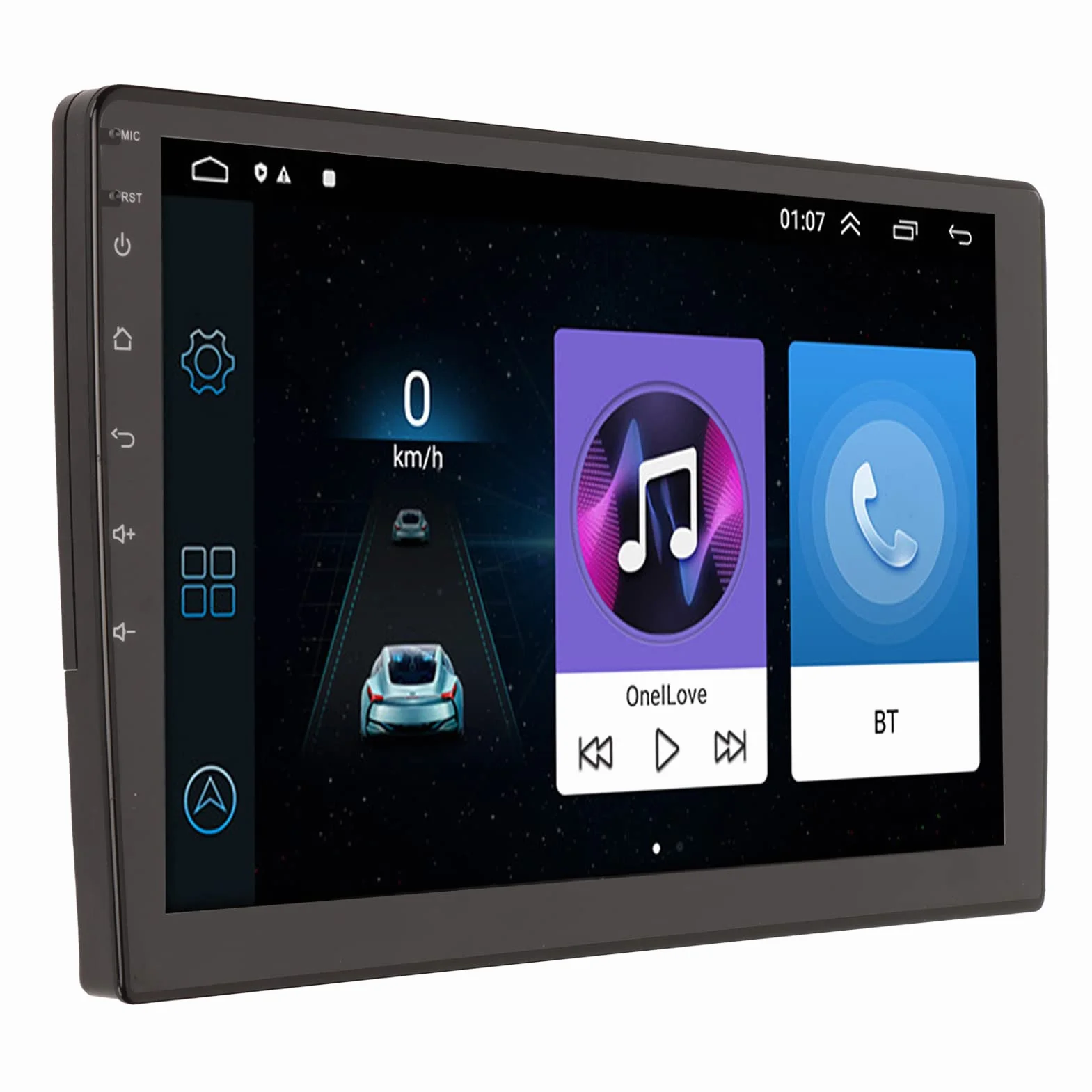 10-calowa Nawigacja Samochodowa Gps dla Wszystkich Samochodów, System Nawigacji GPS dla Androida 10.1, 1G + 16G, BT, Alarm Hamulca, FM, Połączenie z Telefonem Komórkowym, Kamera Cofania