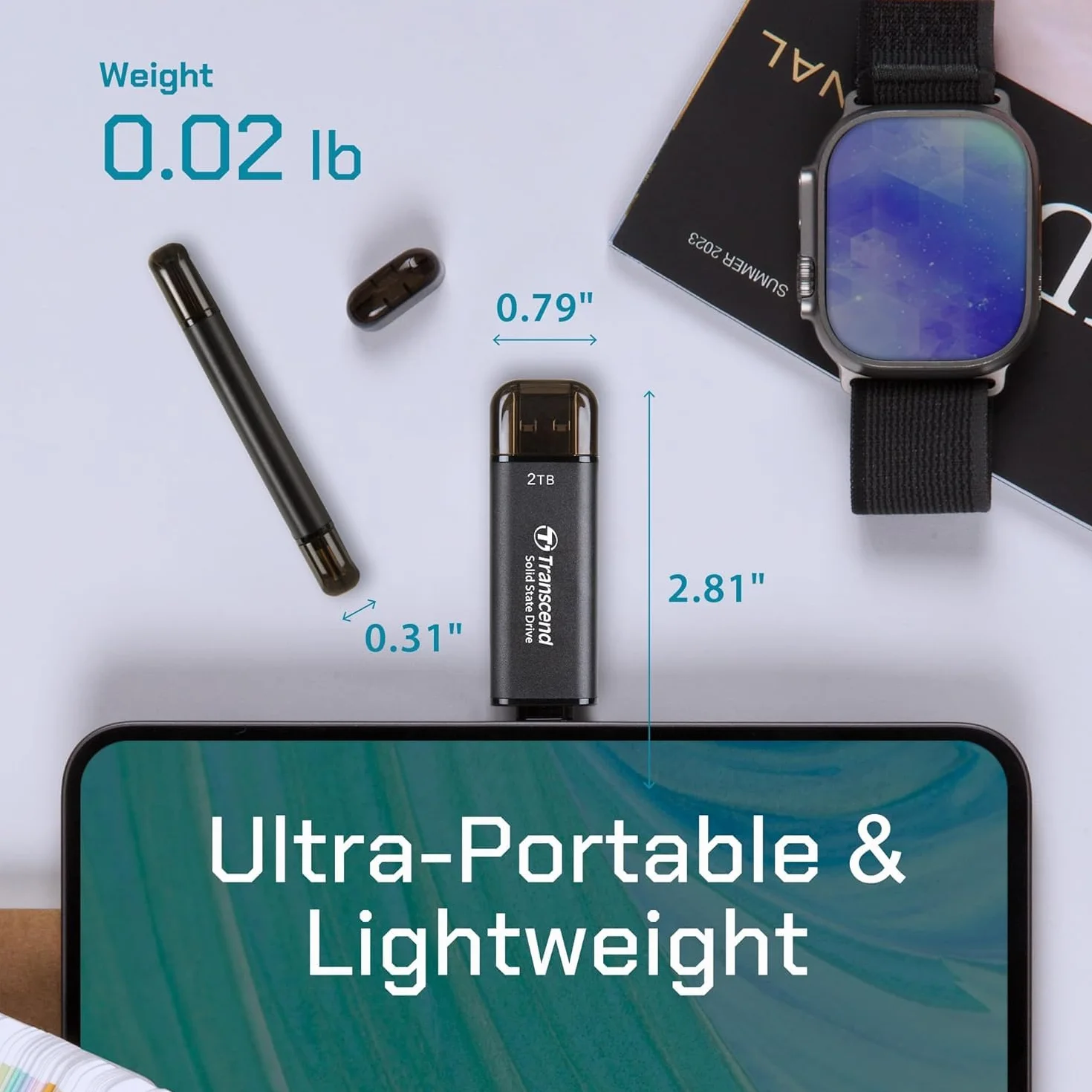 Transcend ESD310C 256GB External SSD