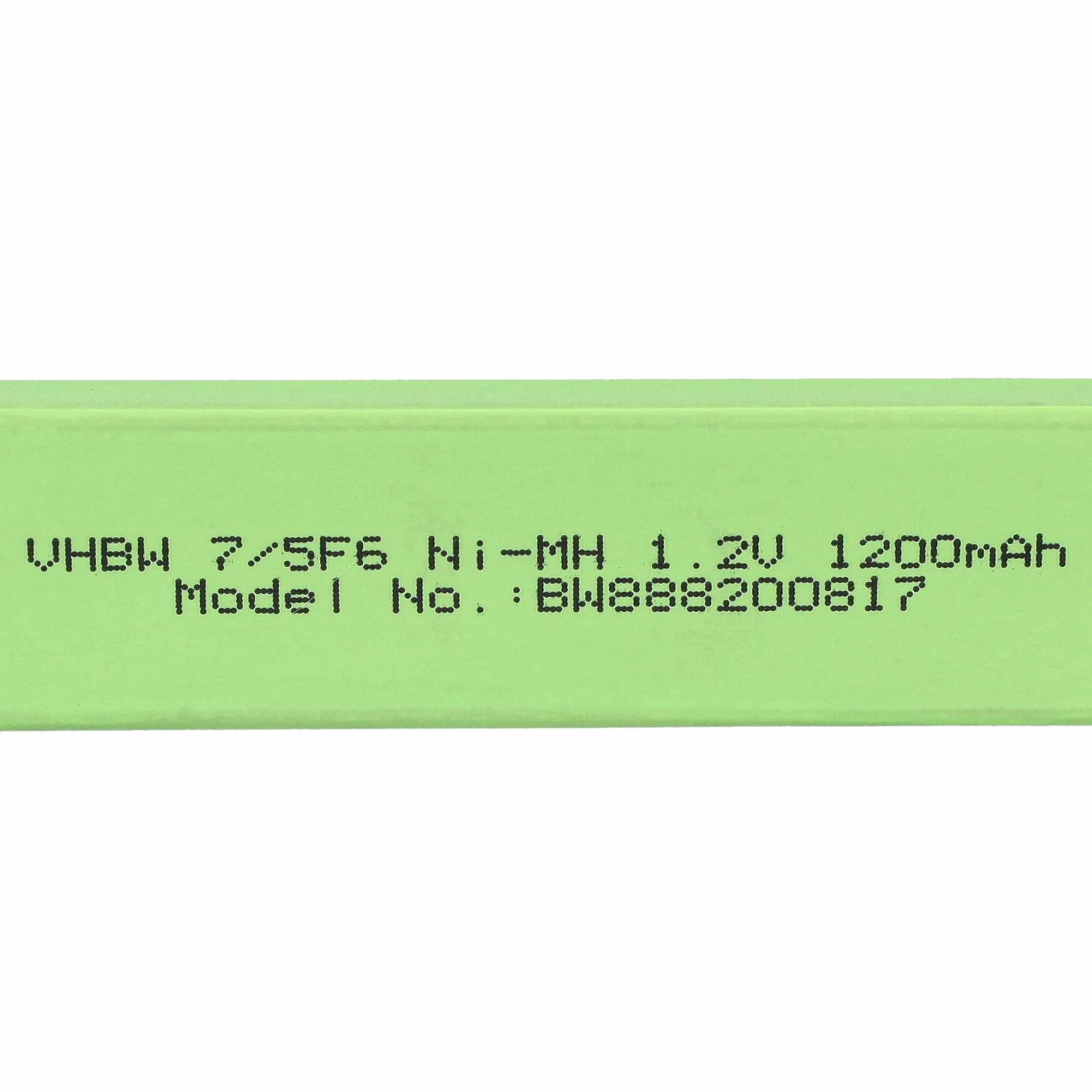 vhbw 2 x bateria zamienna do Sony NC-6WM, NC-5WM, NC-4WM, NH10WM do odtwarzacza CD (1100 mAh, 1,2 V, NiMH), akumulator 7/5F6, przycisk Top