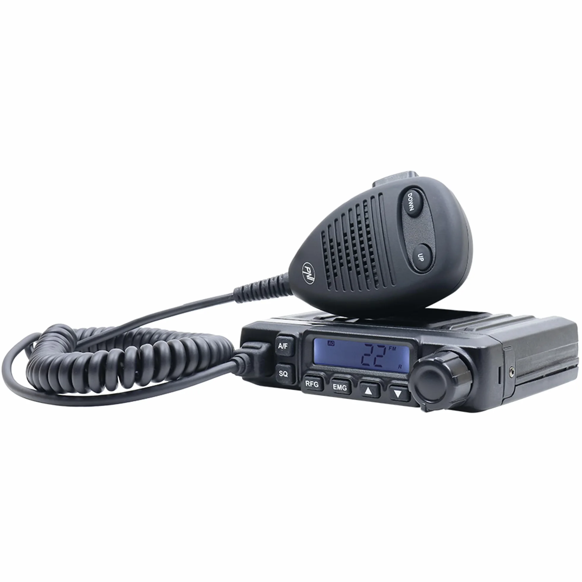 CB Radio PNI Escort HP 6500, Citizen Band, multistandard, 4W, 12V, ASQ, RF Gain, wtyczka do zapalniczki w zestawie, przełącznik AM/FM tylko dla pasma UE