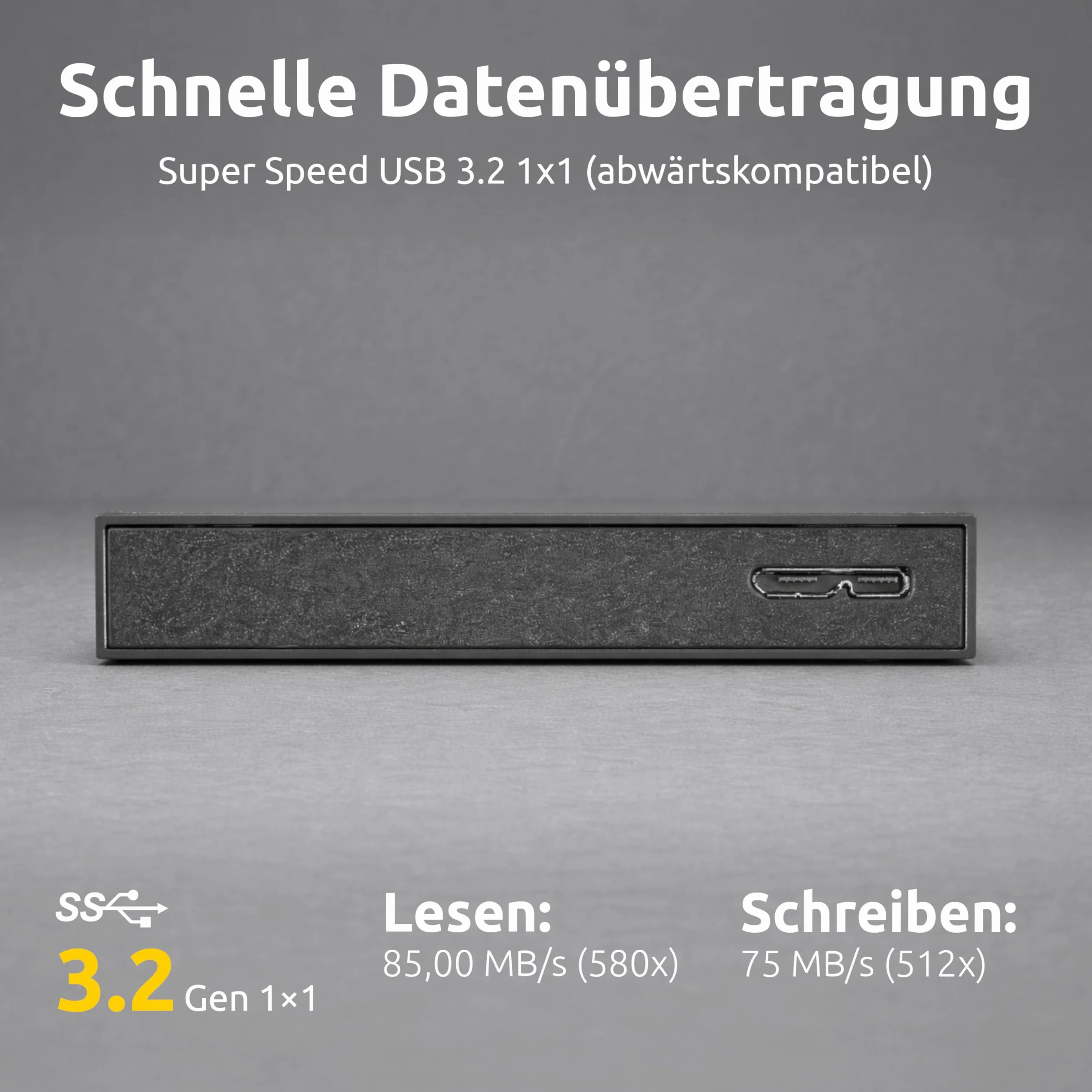 Intenso zewnętrzny dysk twardy 1 TB 2,5 cala 5400 rpm USB 3.0 antracyt