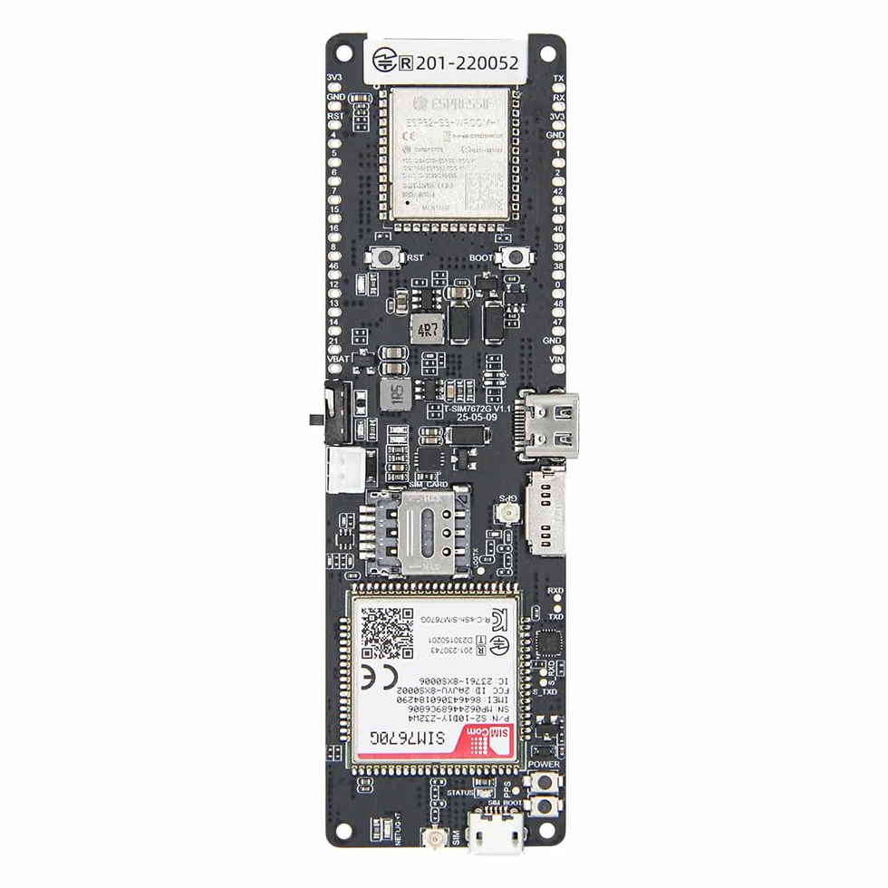 LILYGO T-SIM7670G-S3 ESP32-S3 4G LTE Bezprzewodowe komórkowe urządzenia IOT Komunikacja dalekiego zasięgu o niskim poborze mocy z płytą rozwojową GPS TTGO