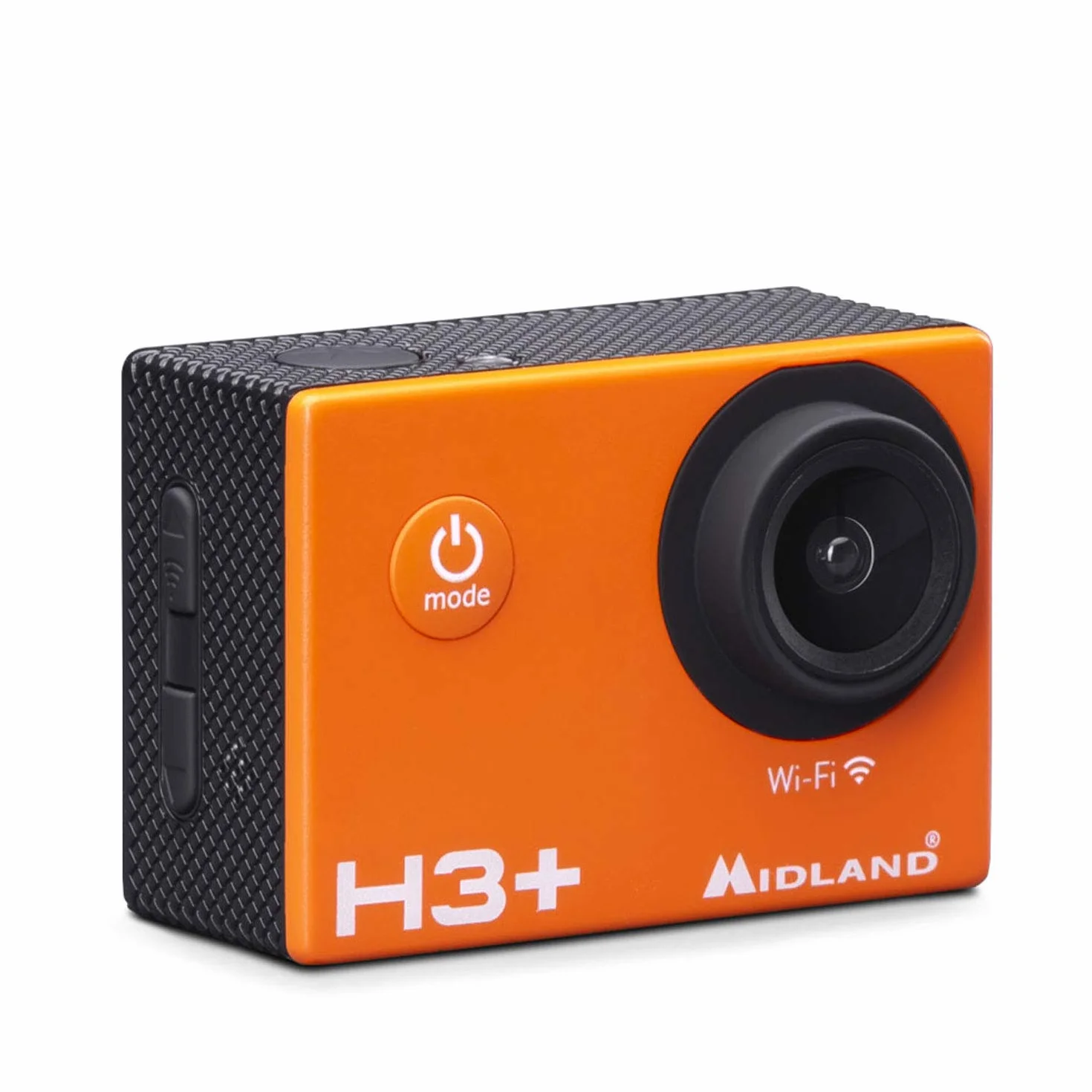 Midland Kamera sportowa H3+ Full HD WiFi LCD 2" stabilizator obrazu czarna pomarańczowa