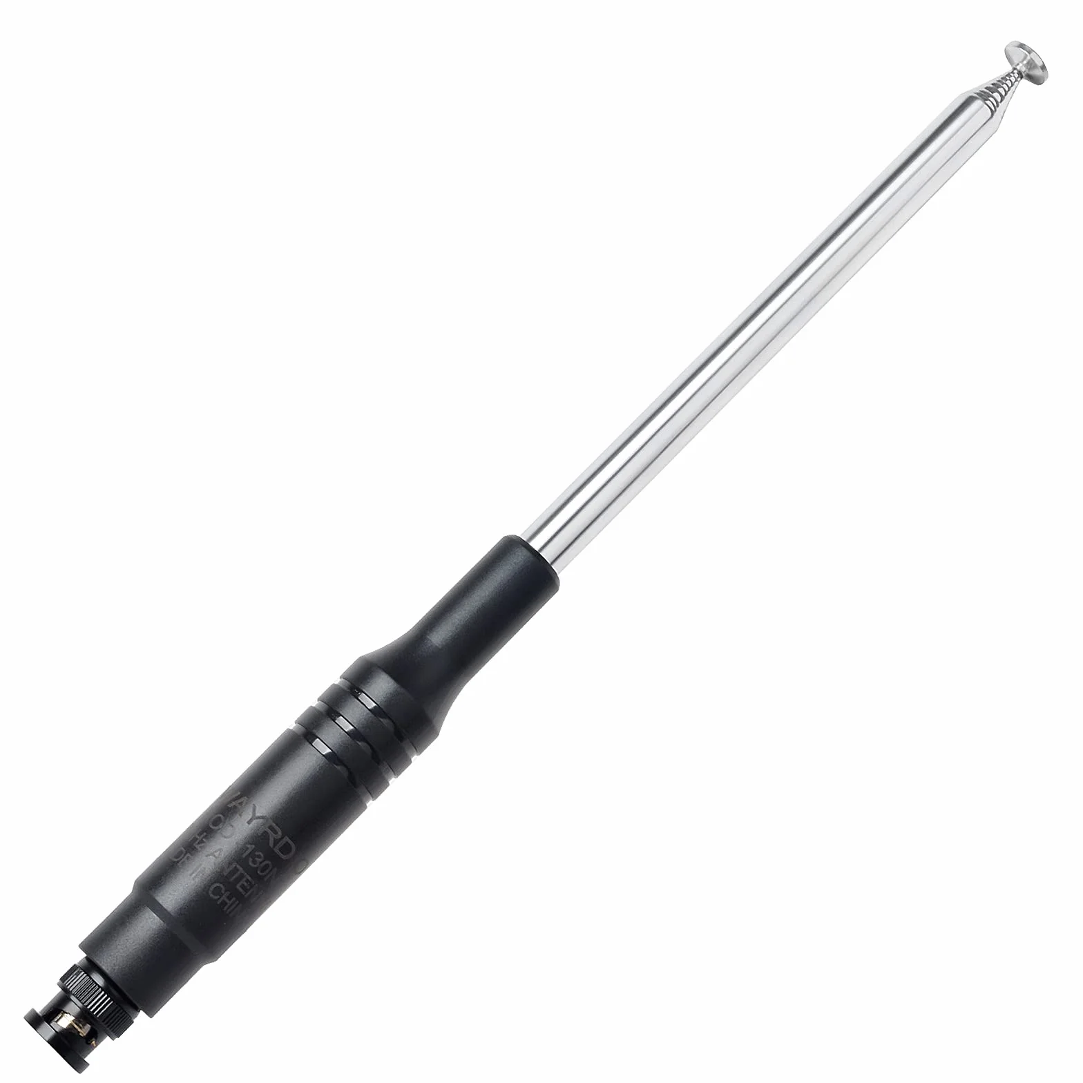 TWAYRDIO Antena CB 27MHz BNC teleskopowa ręczna antena radiowa - wysuwana 25 cm do 132,5 cm dla Midland Alan 42 DS Cobra Uniden Anytone przenośne radio CB Ham Walkie Talkie