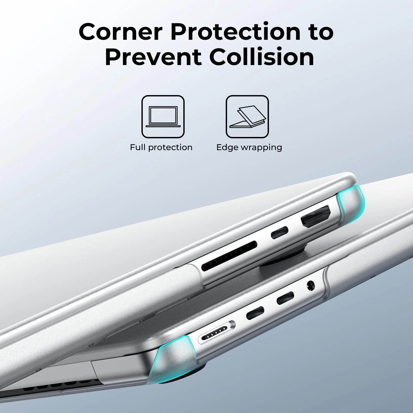 BlueSwan Etui Kompatybilne Z Macbook Pro 16" cali 2026 2024-2021 M5 M4 M3 M2 M1 Pro Max, A3428 A3429 A2485 A2780 A2991, ultracienkie matowe twarde etui ochronne do MacBook Pro 16, przezroczyste