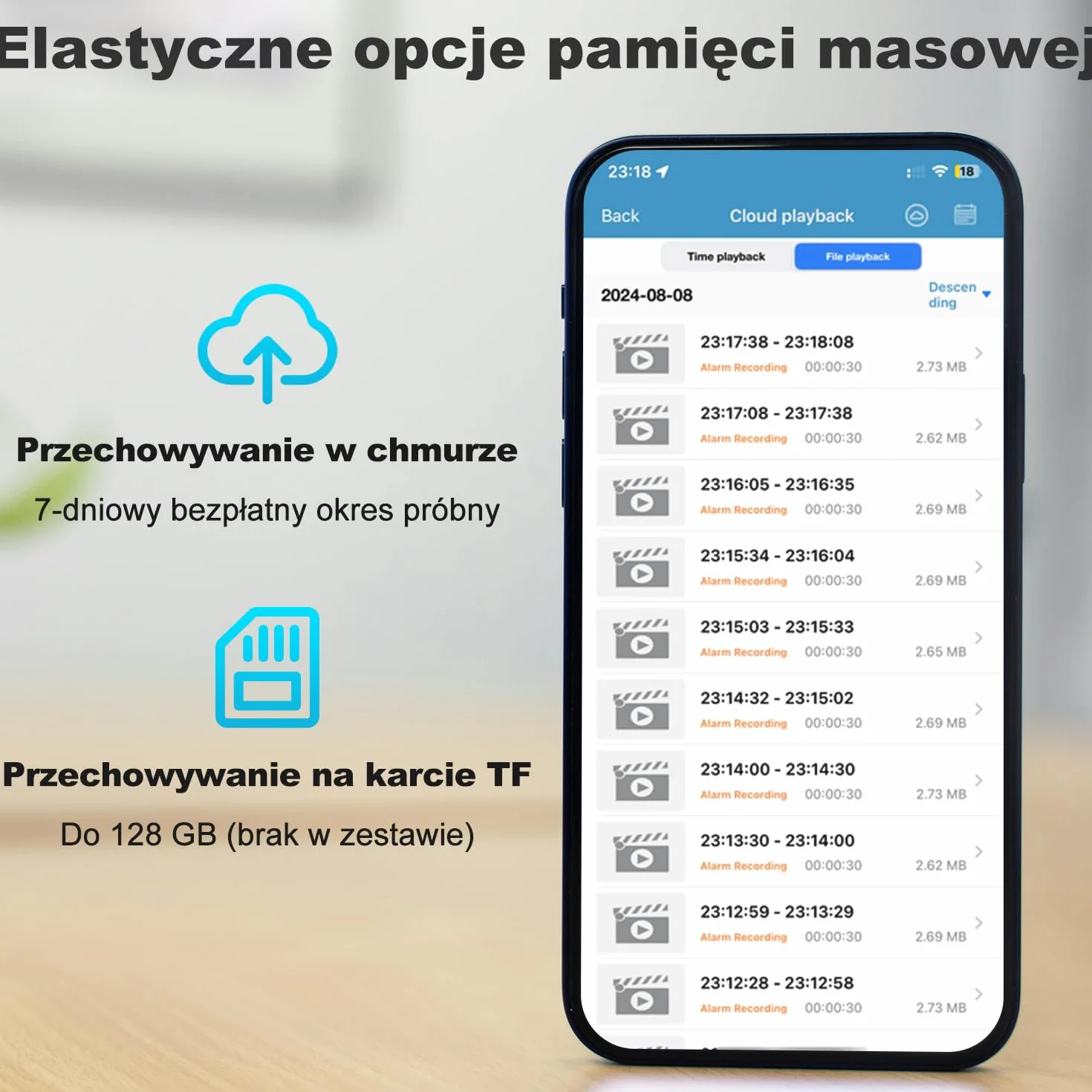 GENBOLT Kamera WiFi Zewnętrzna z Podwójnym Obiektywem, 2,4 i 5 GHz Przewodowa Kamera IP CCTV z Funkcją Color Night, Wykrywaniem Humanoidów, Automatycznym śledzeniem [Nagrywanie 24/7]