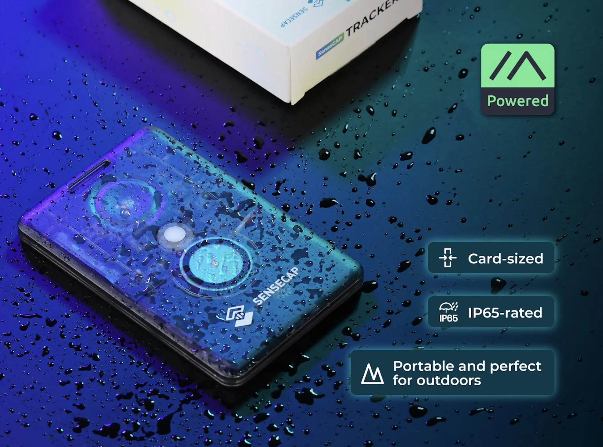 SenseCAP Card Tracker T1000-E do Meshtastic