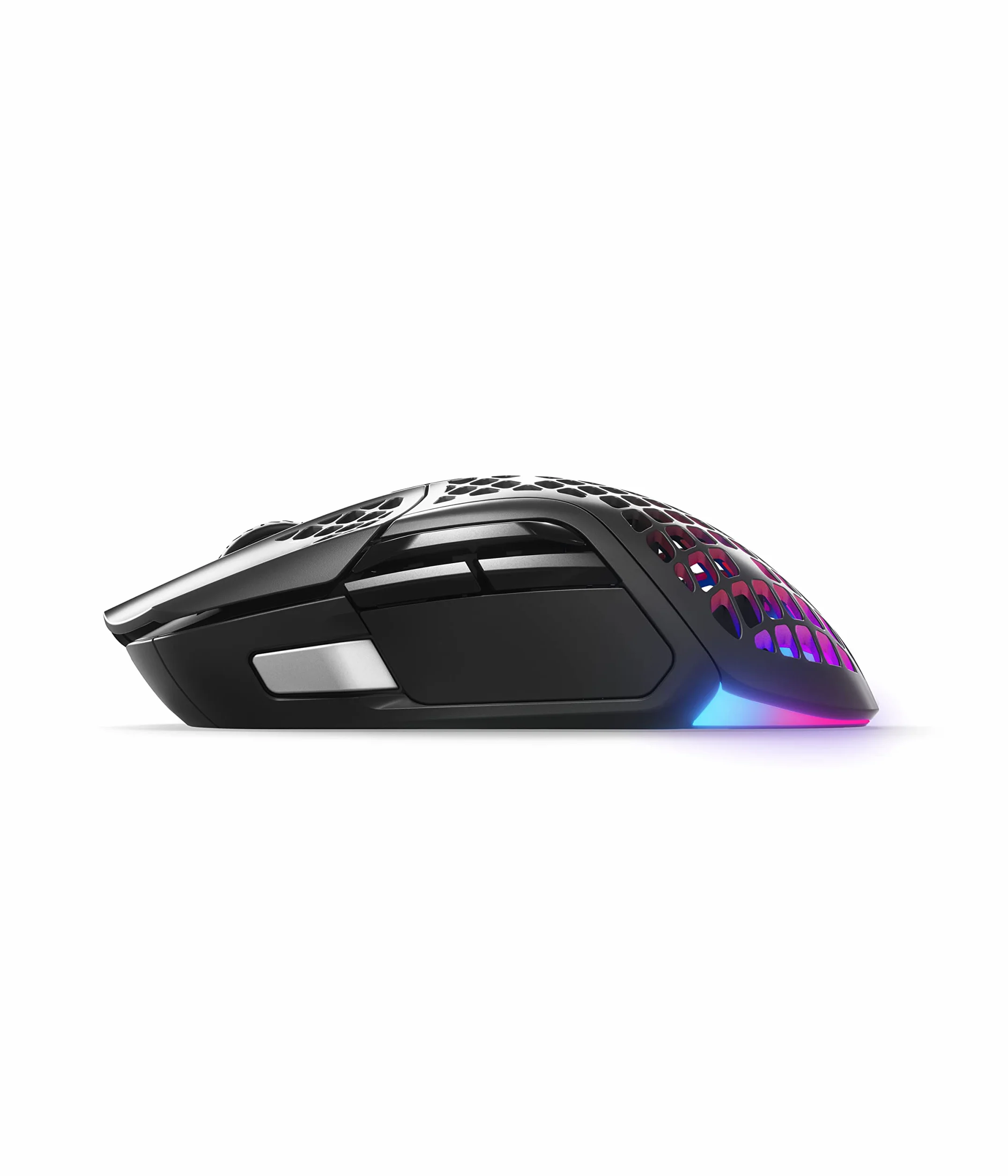 SteelSeries Aerox 5 Wireless Mysz do gier RGB Ultralekka Wodoodporna 9 przycisków Bluetooth 2,4 GHz Sensor TrueMove Air 18K DPI