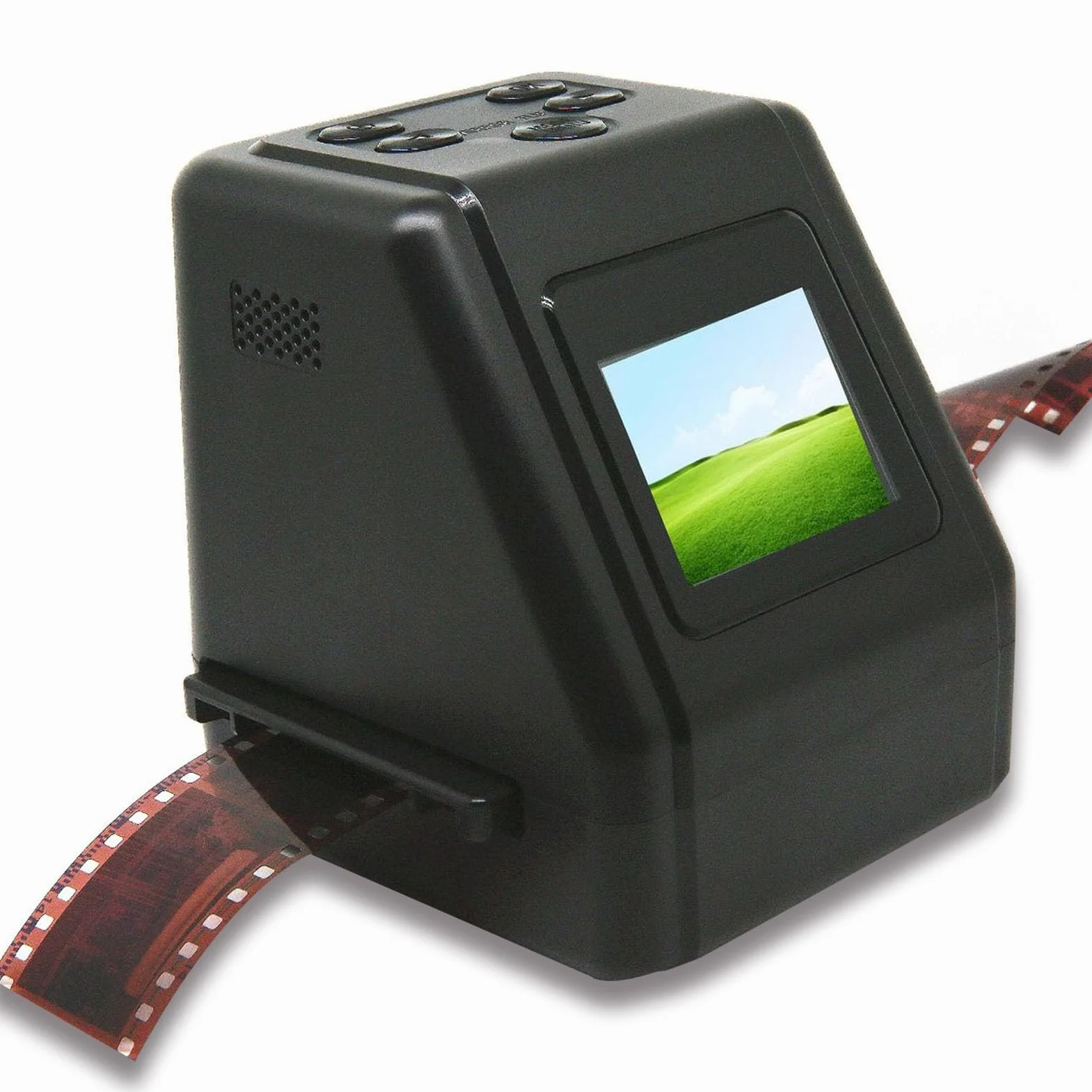 Skaner Slajdów 2,0-calowy Wyświetlacz TFT IPS HD Konwersja Filmów 135/126/110/Super8 na JPG