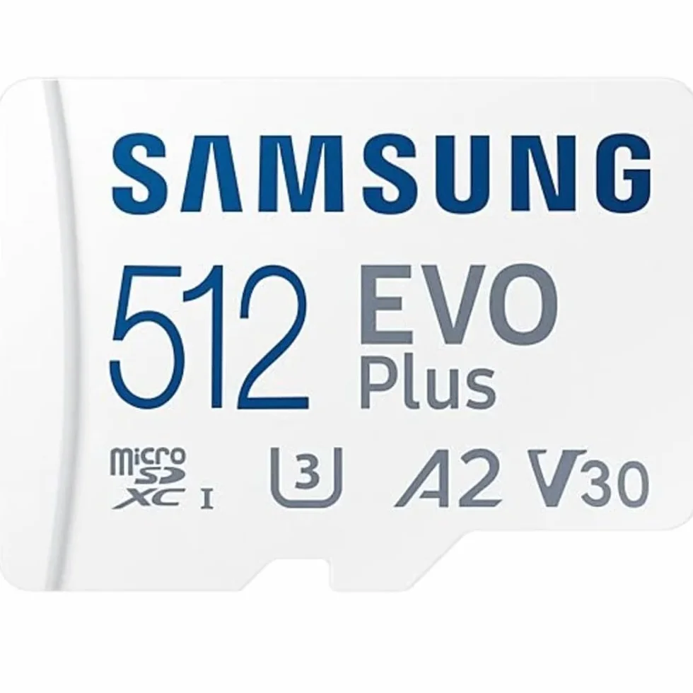 Samsung Evo Plus karta pamięci microSD SDXC U3 klasa 10 A2 130 MB/s z adapterem SD 2021 (512 GB)