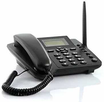 Telefon stołowy z kartą SIM GSM na stół/biurko