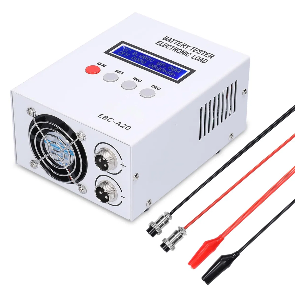 Irfora EBC-A20 Kontroler baterii 30V 20A 85W tester ładowania rozładowania 5A/20A online PC