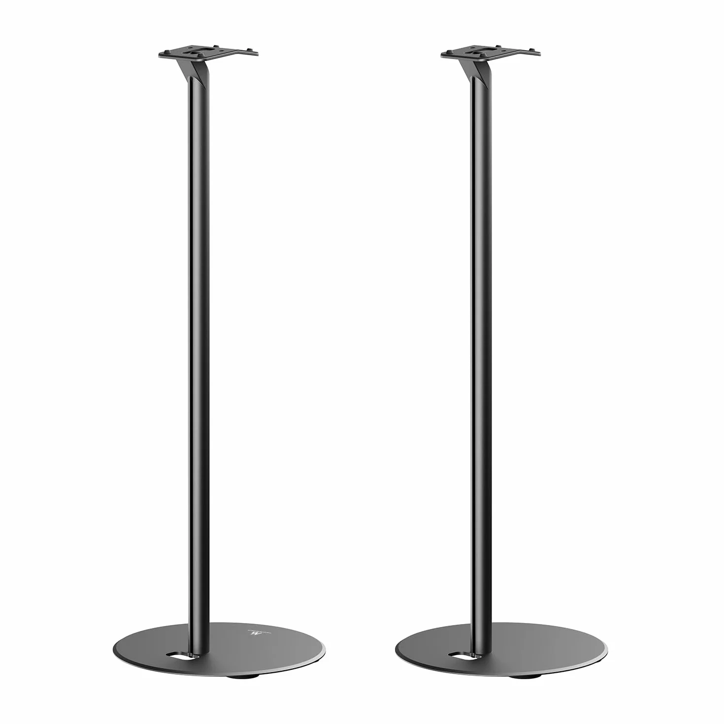 Maclean 2 x stojak podłogowy kompatybilny z Sonos ERA 300 | wysokość 714 mm | eleganckie wzornictwo z wbudowanym systemem zarządzania kablami | stabilna konstrukcja zapewnia optymalny dźwięk w kinie
