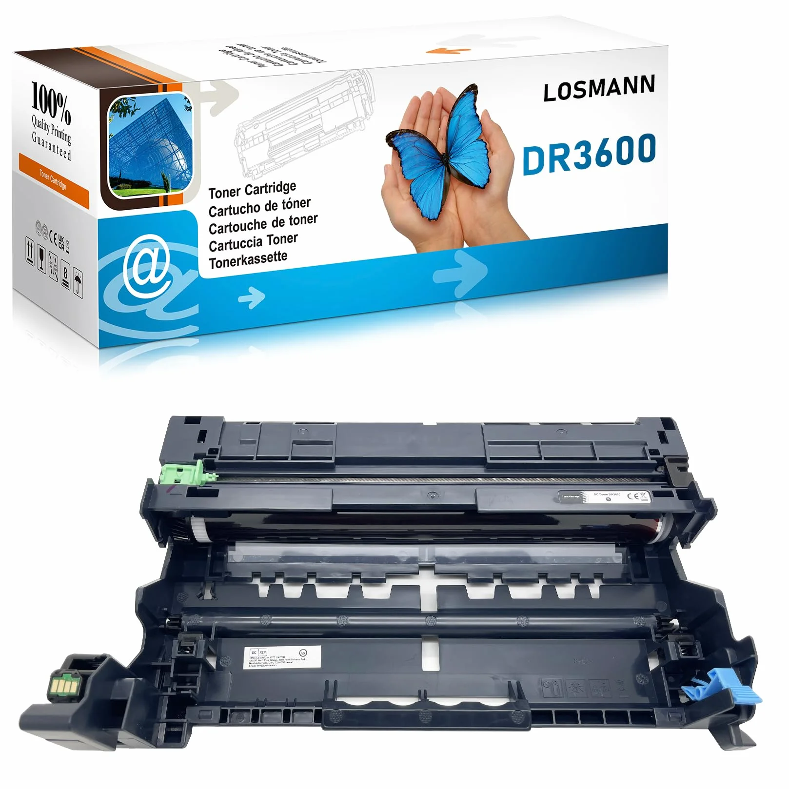 LOSMANN DR3600 Bęben kompatybilny z Brother DR-3600 HL-L5215DN HL-L6210DW HL-L6410DN HL-L6415DN HL-L5210DN L5210DW MFC-L5715DN MFC-L6710DW MFC-L6915DN MFC-L5710DN L57710DN 10DW DCP-L5510DW EX910