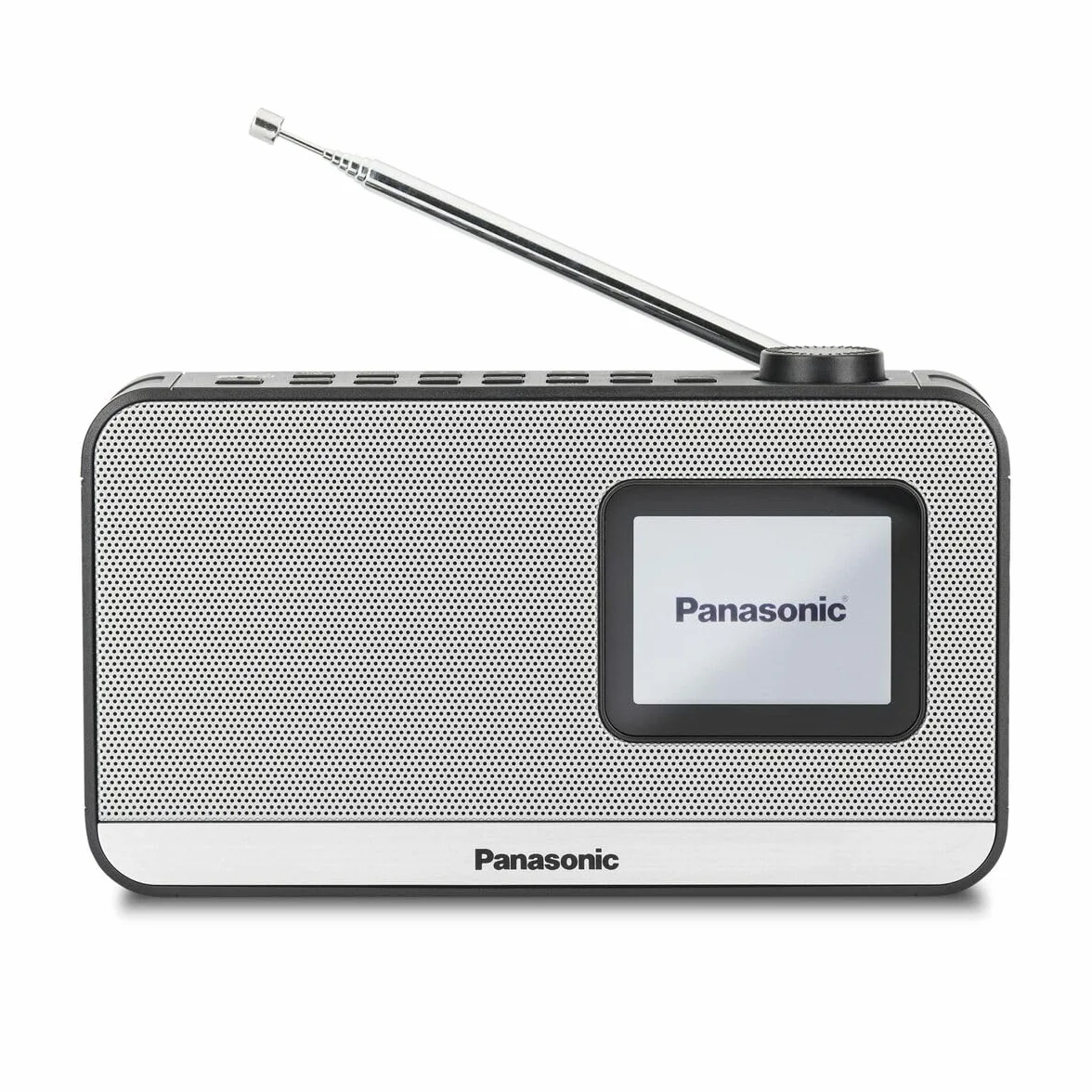 Panasonic RF-D15 przenośne radio DAB+ Bluetooth kompaktowy 2,4" kolorowy wyświetlacz budzik