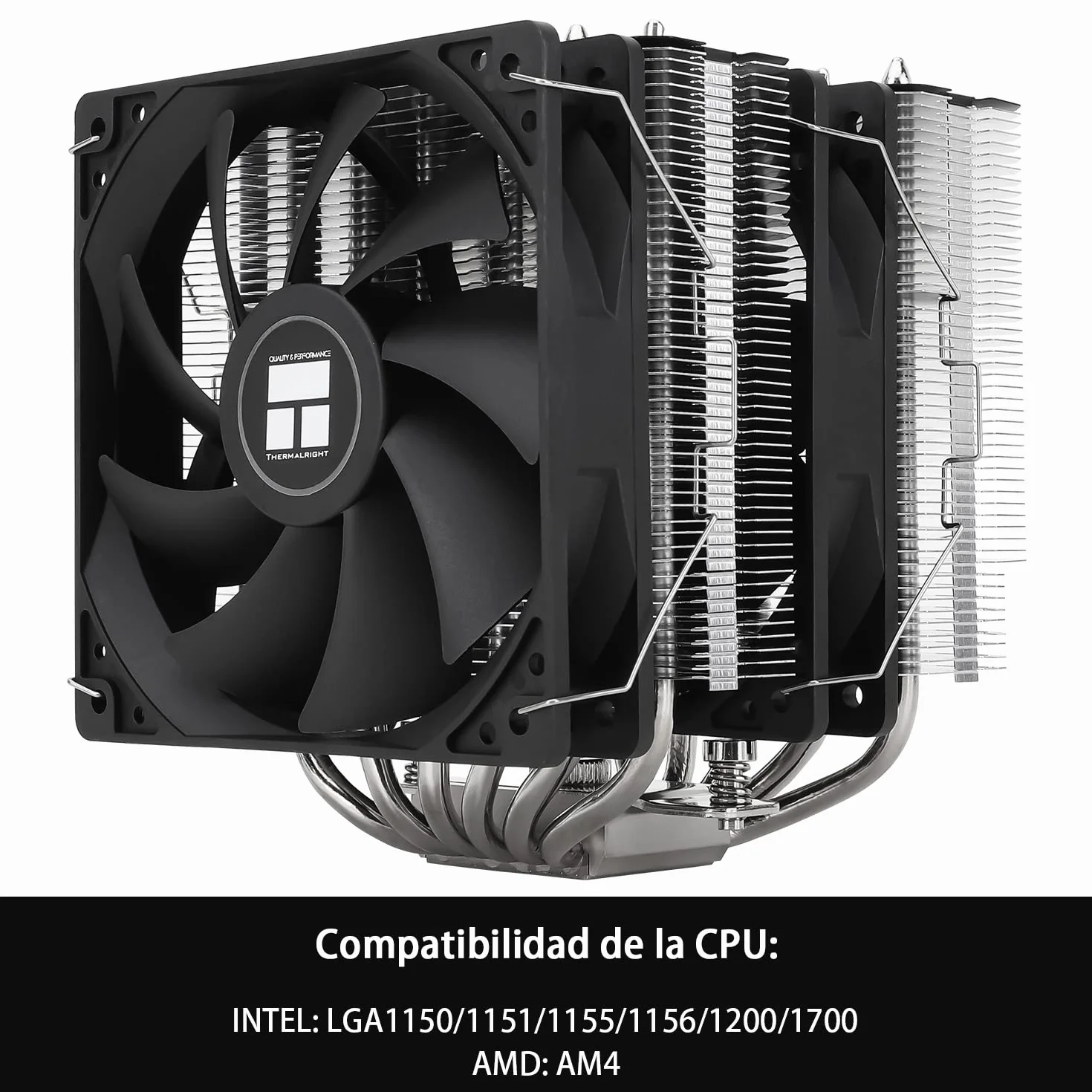 TR Peerless Assassin 120 SE Chłodnica powietrzna CPU PA120 SE 6 Heatpipes Podwójne 120mm Wentylator TL-C12C PWM AGHP