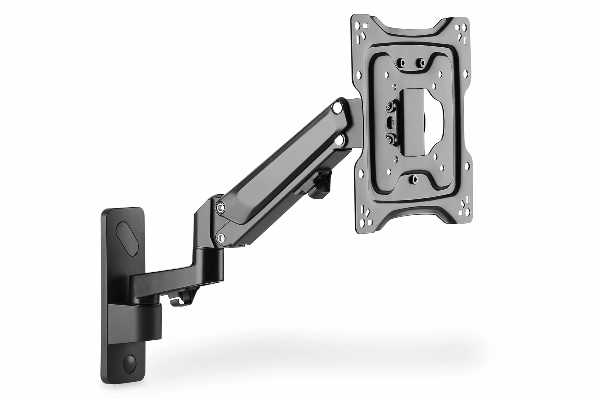 DIGITUS uchwyt ścienny do monitora ze sprężyną gazową 17-43" 23 kg VESA 75x75 100x100 czarny