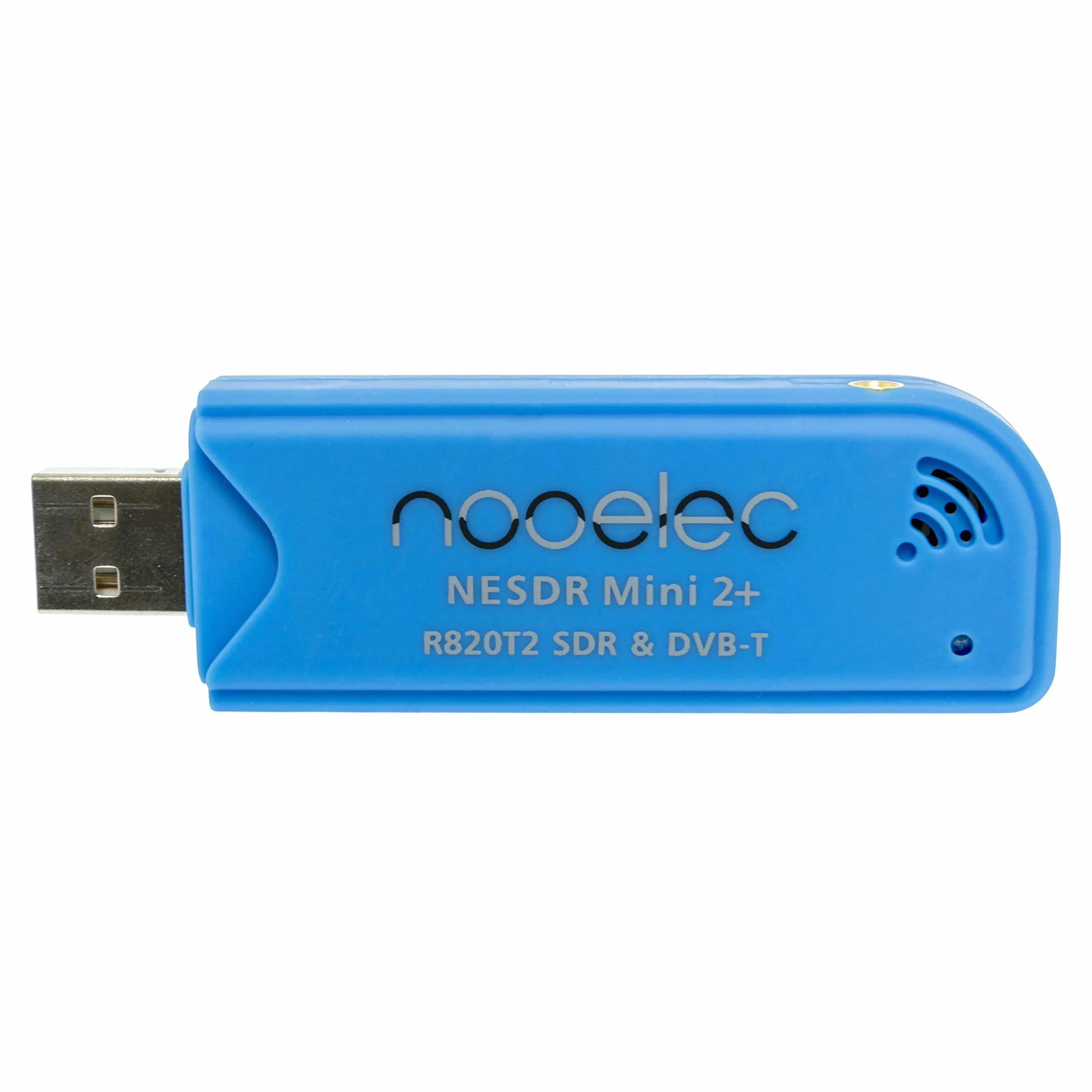 Nooelec NESDR Mini 2+ 0,5PPM TCXO RTL-SDR i ADS-B zestaw odbiorników USB z anteną, uchwytem i żeńskim adapterem SMA. RTL2832U i R820T2 Tuner. Tanie radio definiowane programowo do systemów Windows,