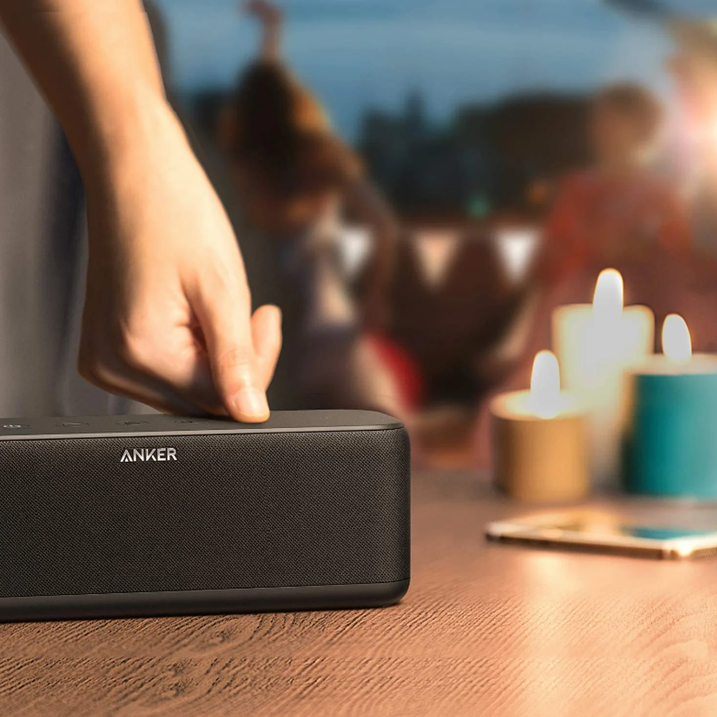 Soundcore Boost Anker Głośnik Bluetooth BassUp IPX7 12h Akumulator 20m Podwójne Przetworniki