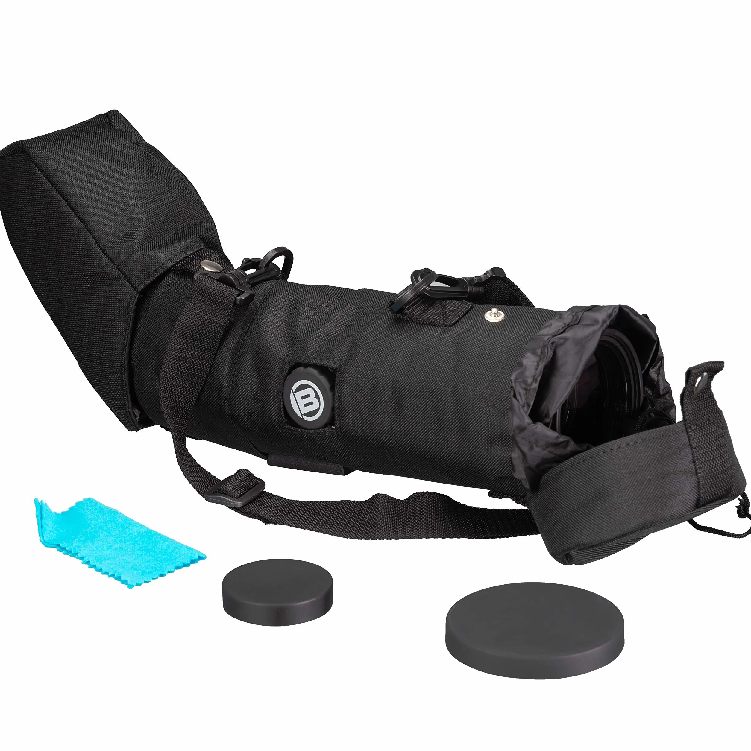 Bresser Unisex – Bresser Spektiv spektar dla dorosłych 15 – 45 x 60 med hurtig fokusering, funkcja zoomu, statyw forbindelsesgevind, skr consumerelectronics, czarny, UE