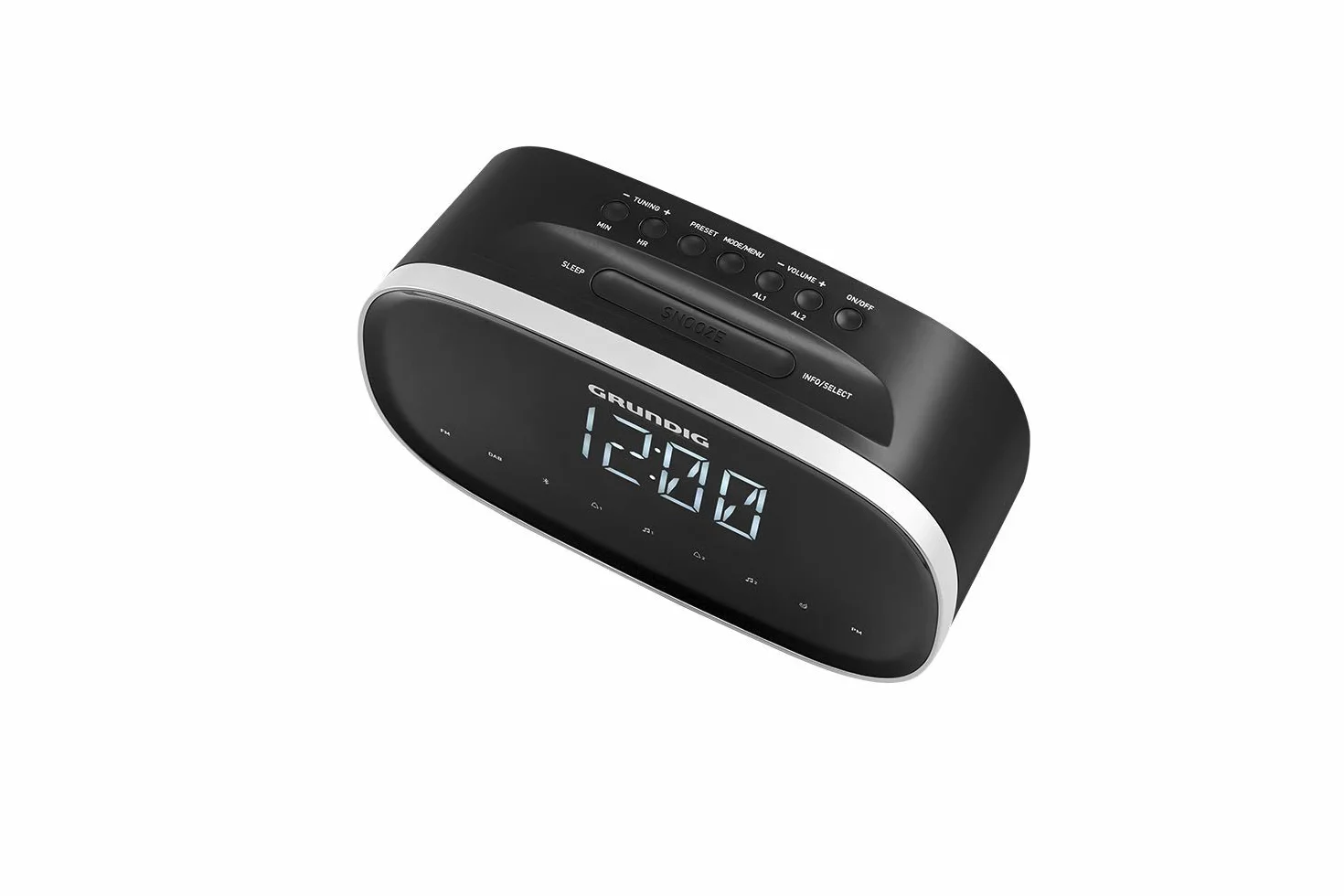 Grundig Sonoclock 3500 BT Radio, Czarny, 1 Sztuka