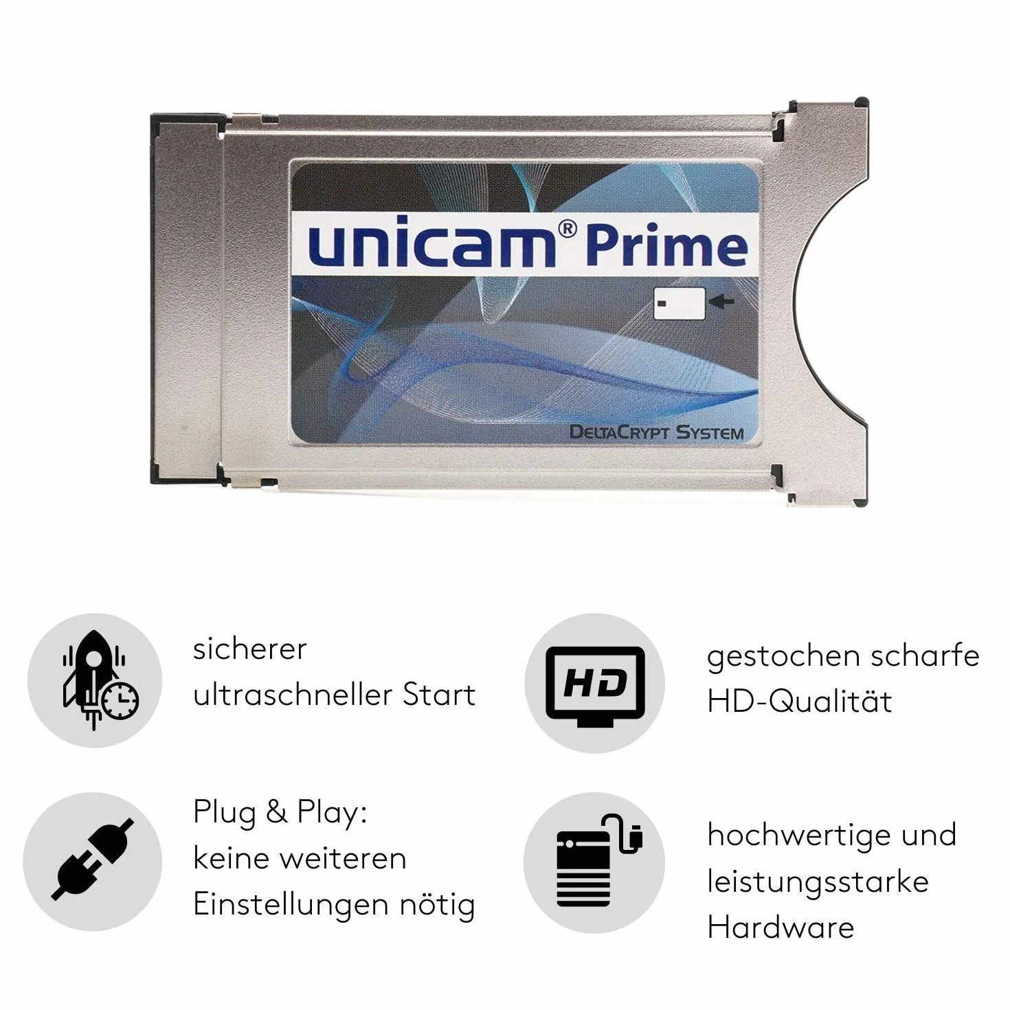 Prime DVB-CI i PCMCIA CI-CAM do kart Smart TV z kodowaniem DeltaCrypt 3.0