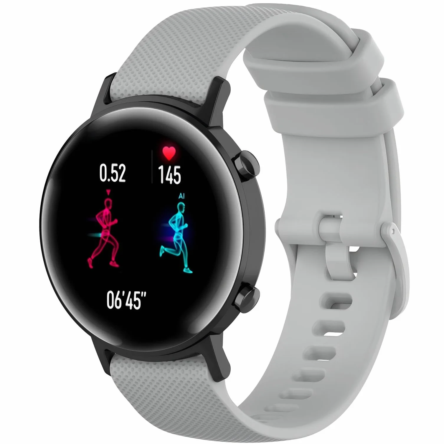 Pasek zapasowy 20 mm do Garmin Venu 2 Plus/SQ/SQ2 Music do Garmin Vivomove HR/HR Sport/Luxe/Style/Trend/D2 Air X10/Bounce, miękki pasek do zegarka sportowego